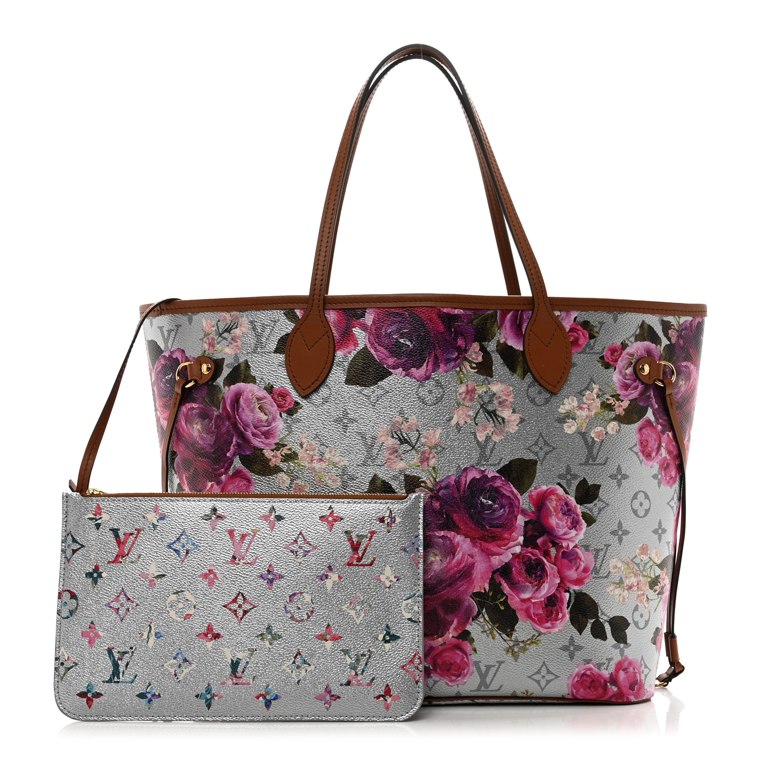 yagi.s garden 　LOUIS VUITTON LOUIS VUITTON Metallic Monogram LV Garden Nano Bucket Bag