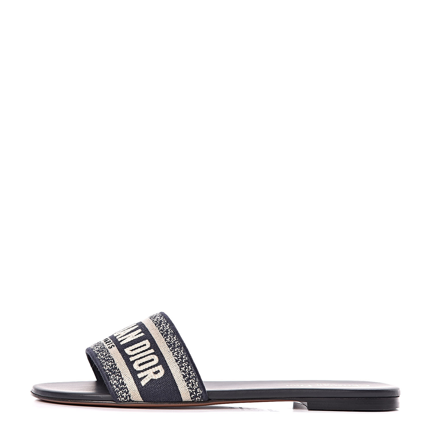 DIOR  Dwayミュール CHRISTIAN DIOR Canvas Embroidered Dway Mules Slide Sandals