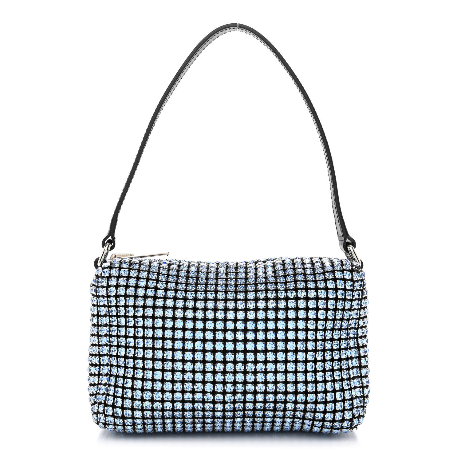 激安/新作 WANG ALEXANDER Mesh Pouch Heiress Mini Rhinestone Crystal バッグ
