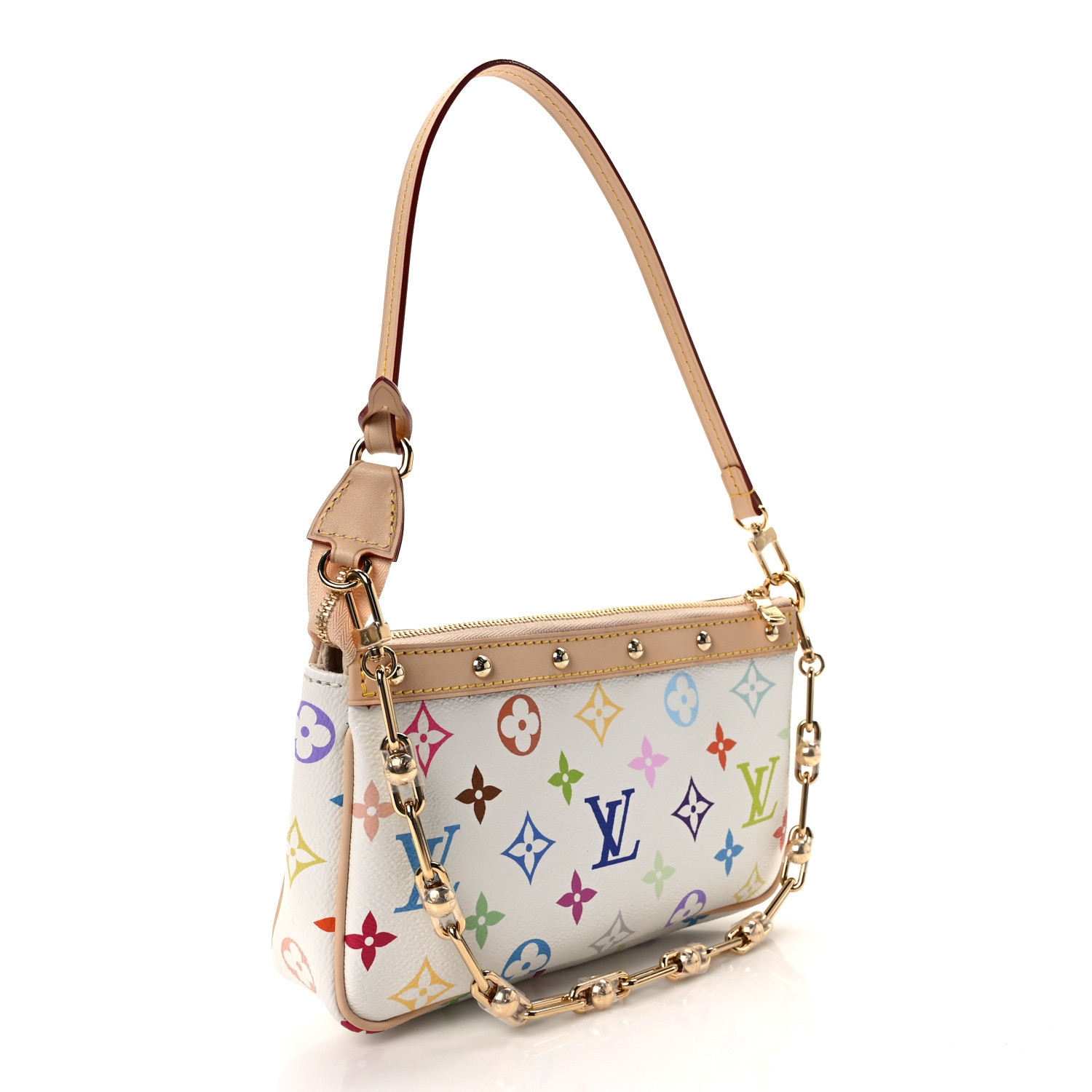 Louis Vuitton モノグラム ポーチレシタル LOUIS VUITTON LV X TM Monogram Multicolor Pochette