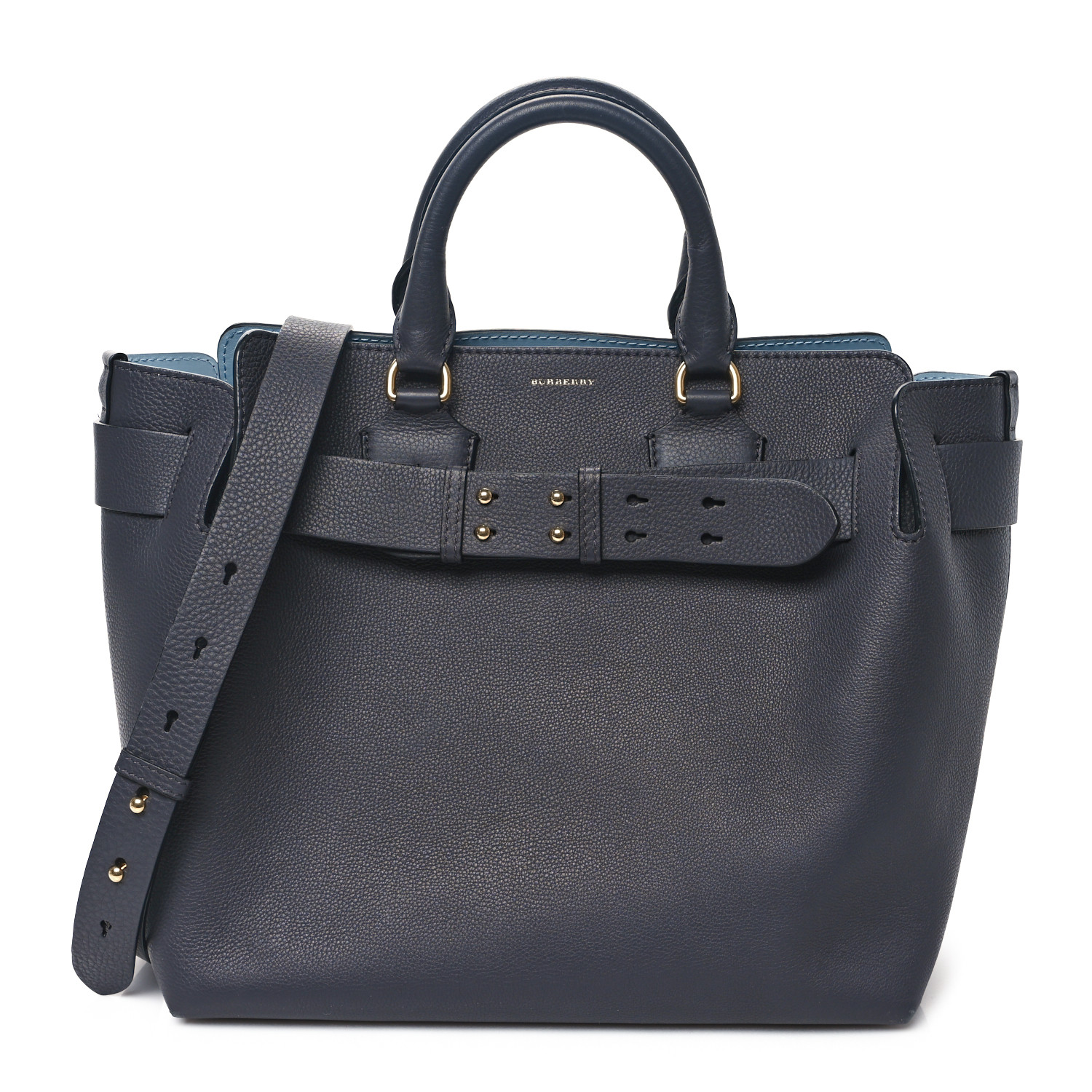 BURBERRY Marais Calfskin Medium Belt Bag Charcoal Grey