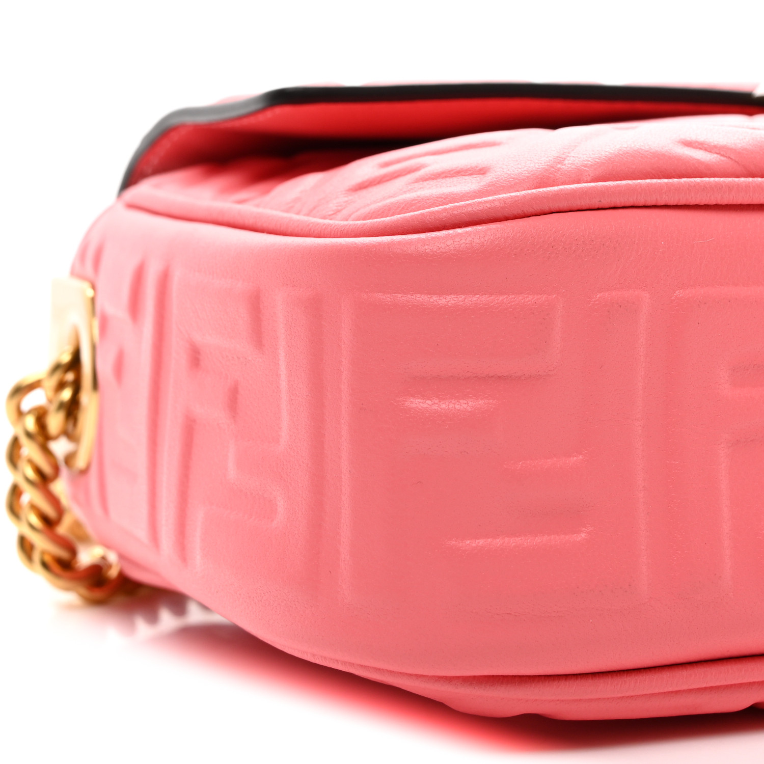 ☆FENDI☆ BAGUETTE カード&コインケース PINK DALIA♪ FENDI Silk Satin Phone Baguette Pink Dalia 1596762