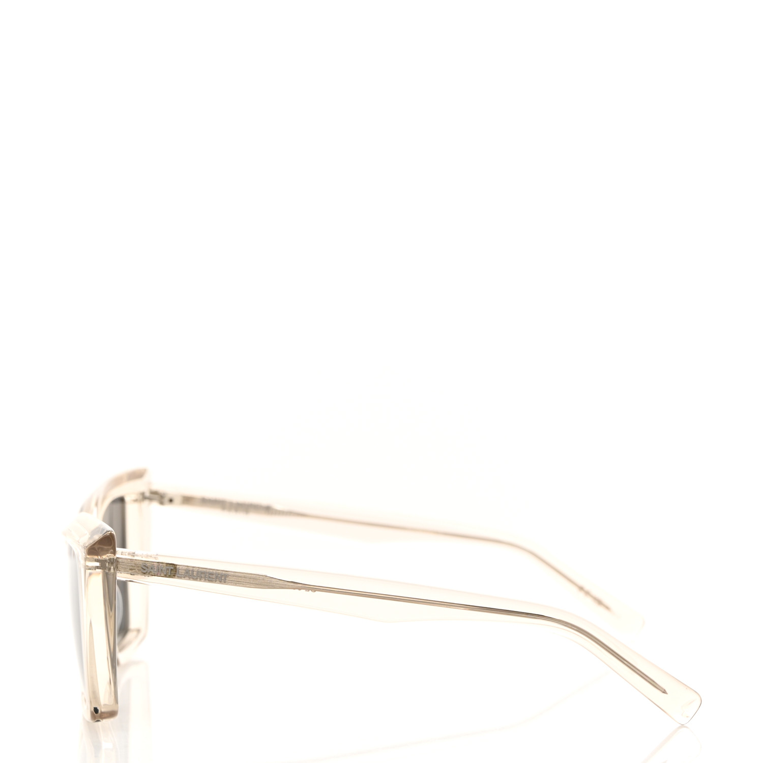 SAINT LAURENT Acetate Lignes Pointues Cat Eye Sunglasses SL