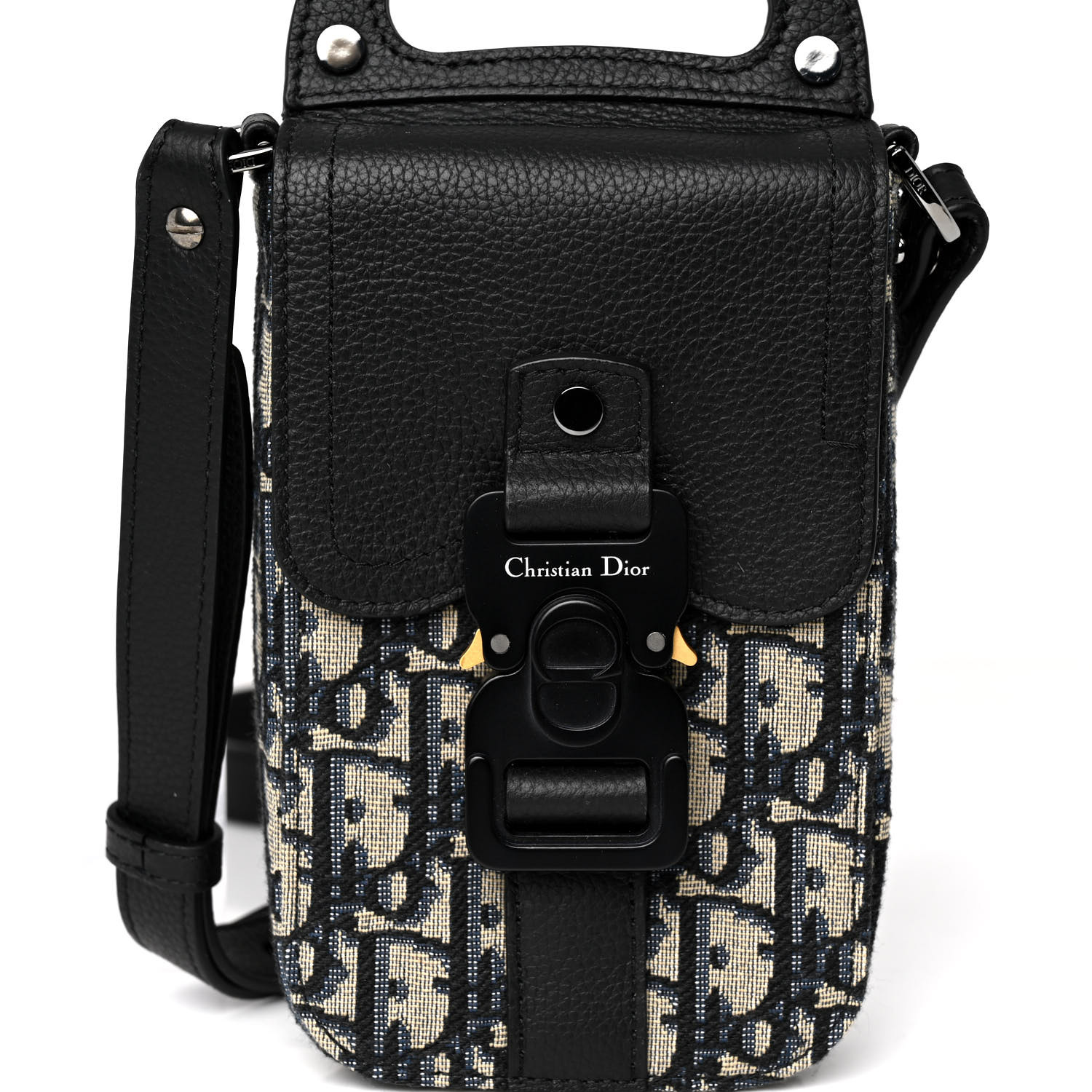 Christian Dior - Dior iPhoneケース saddle Christian Dior Black Saddle iPhone Xs/X Case ○ Labellov