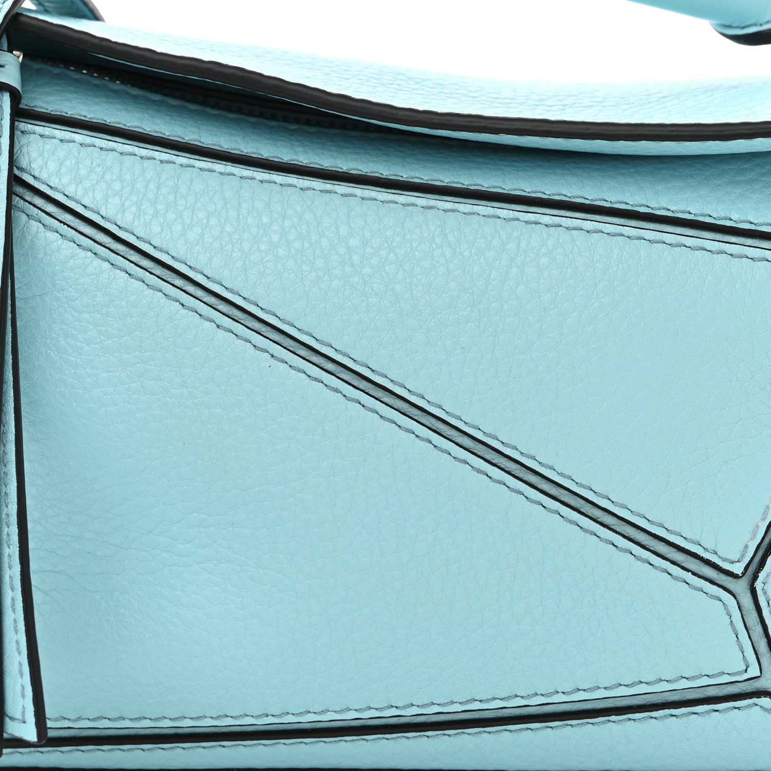LOEWE Calfskin Mini Puzzle Bag Light Blue 1467691 | FASHIONPHILE