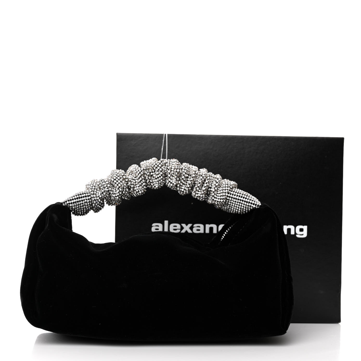 [TOOMUCHTAX] / ☆ CRYSTAL SCRUNCHIE / BLACK $_12.JPG?set_id=880000500F