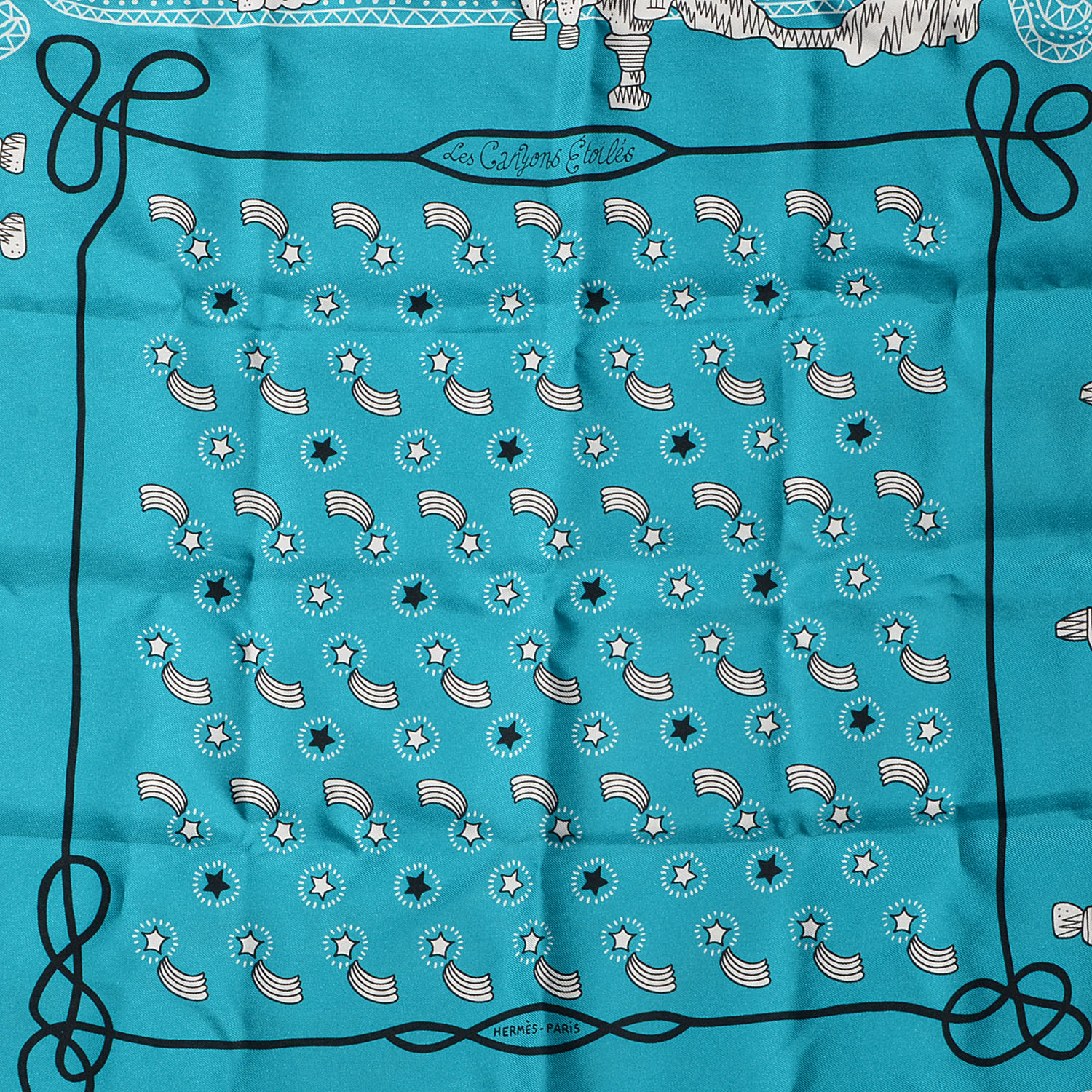 【クラシカル♡】HERMES Les Canyons Etoiles バンダナ Les Canyons Etoiles bandana 55 | Hermès USA