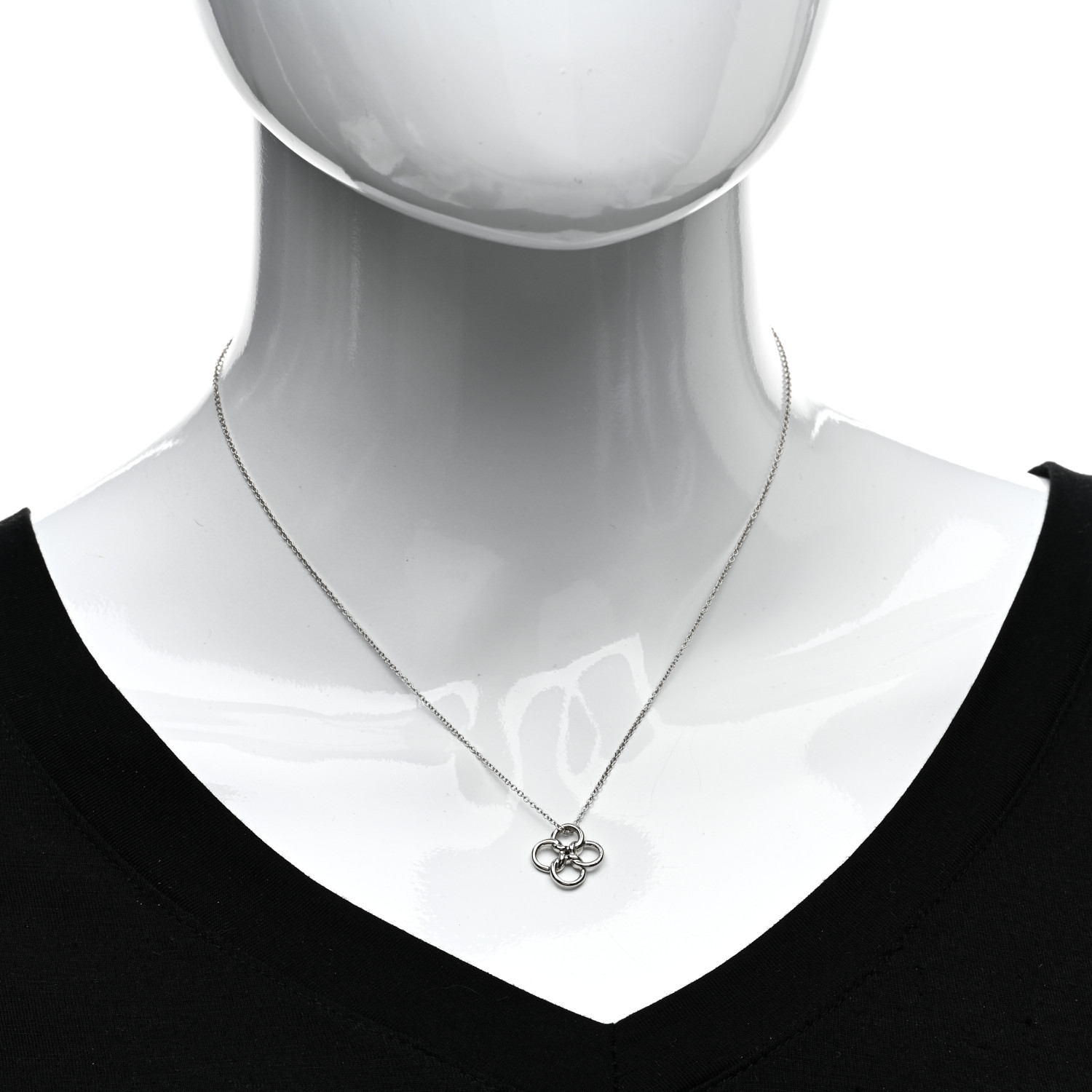 【Tiffany & Co】Elsa Peretti Quadrifoglioペンダント Elsa Peretti® Quadrifoglio™ pendant in sterling silver
