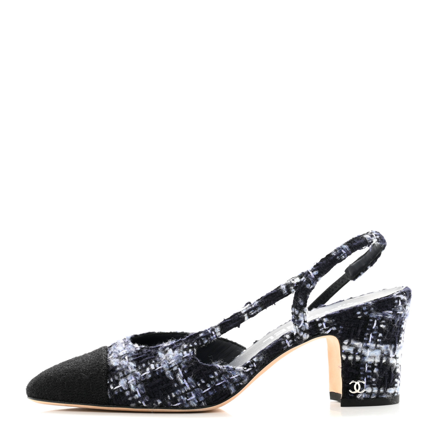 25A CHANEL CC リボンモチーフなポインテッドトゥ ミュール ポインテッドトゥ CHANEL(シャネル) - 海外通販のBUYMA
