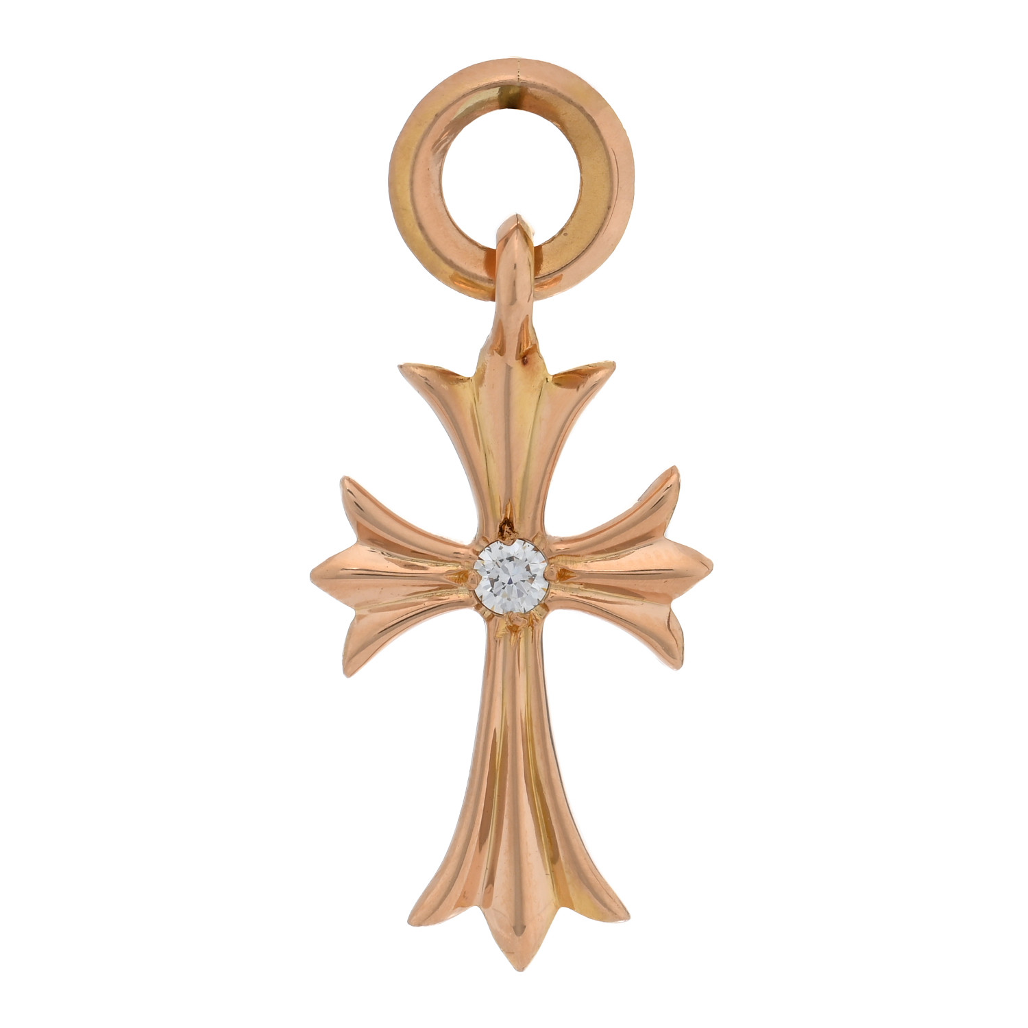 入手困難◆CHROME HEARTS◆Silichrome CH Cross Pendant Yellow cbb8c669ec7b04f642949d7f65a7de