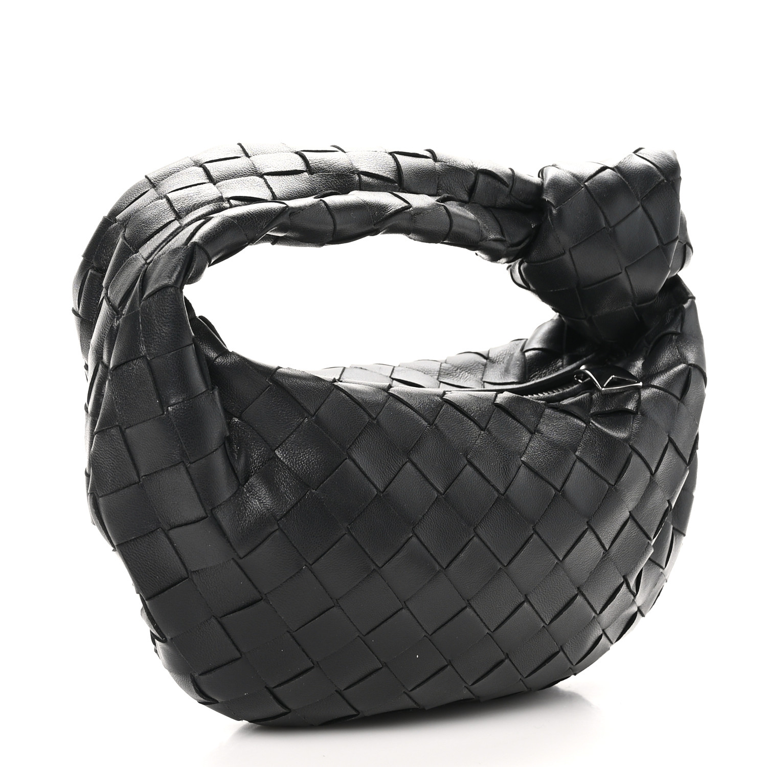 BOTTEGA VENETA Nappa Intrecciato Mini Jodie Black 3