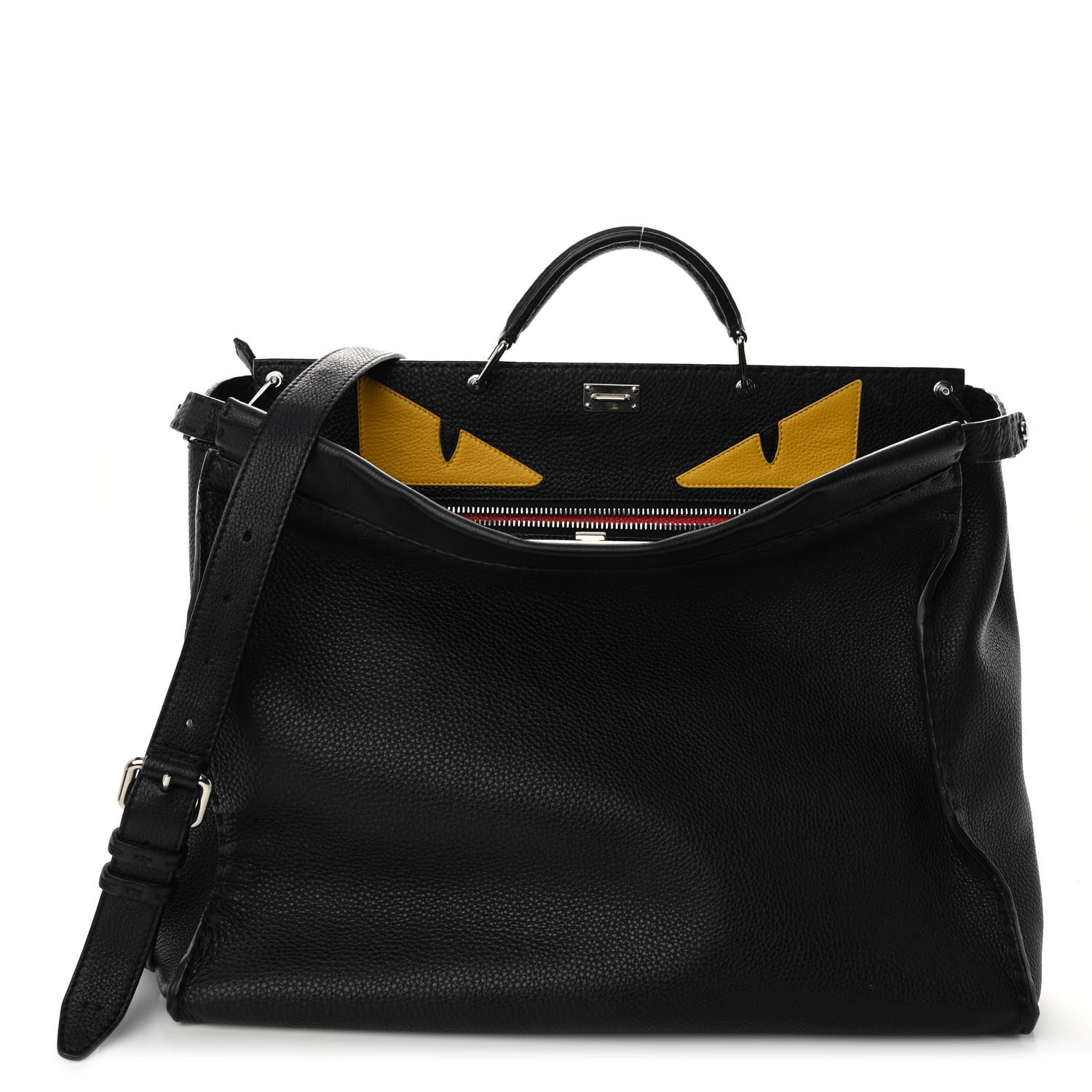 【FENDI/フェンディ】PEEKABOO SOFT M CUOIO ROMANO D Peekaboo Soft Small Cuoio Romano leather Multicolor | Fendi