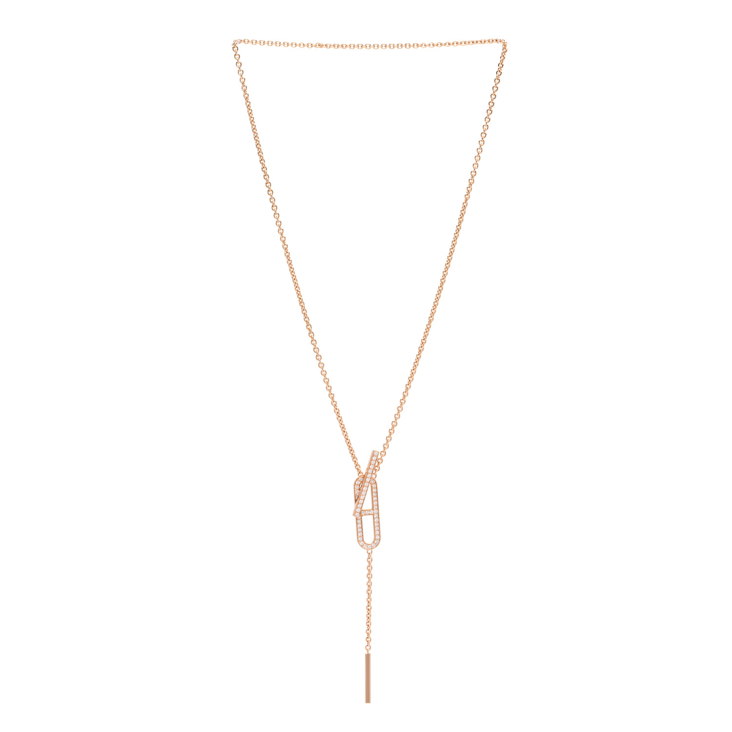 HERMES パリ本店よりChaine d'Ancre アンシェネ ROSE GOLD PM Hermes Chaine d'Ancre 18k Rose Gold Chain Link Bracelet