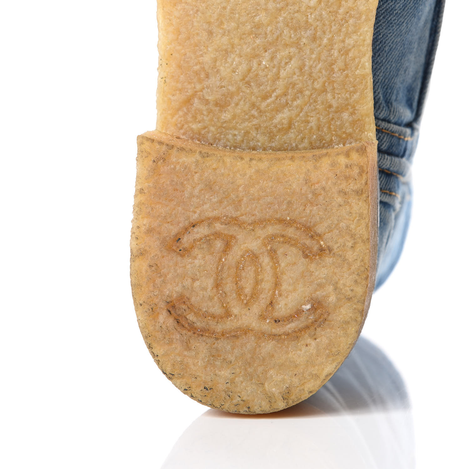 シャネル デニムブーツ Chanel Denim Boots 39,5 - Designer WishBags