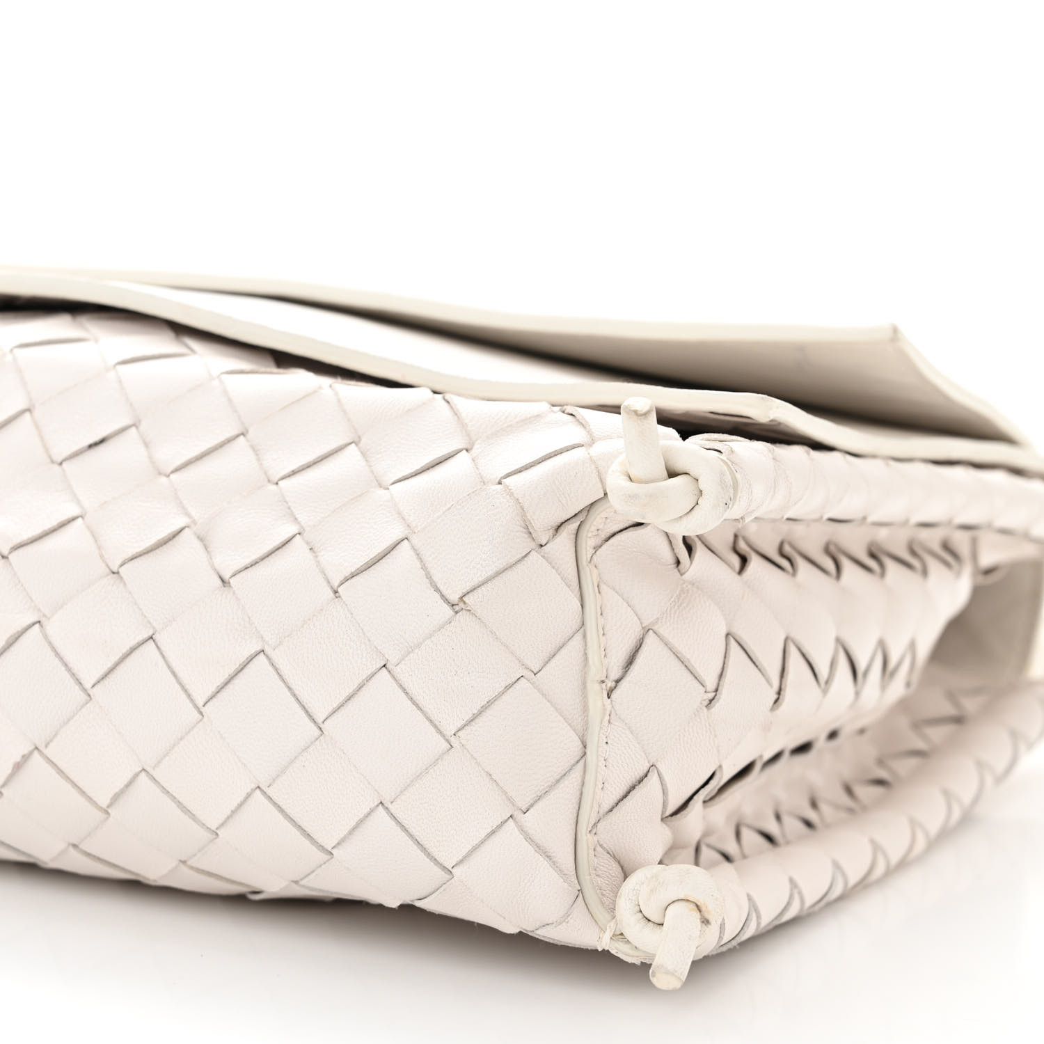 【banchoukanchigai 】BOTTEGA VENETA BOTTEGA VENETA Nappa Intrecciato Pouch On Strap Tangerine