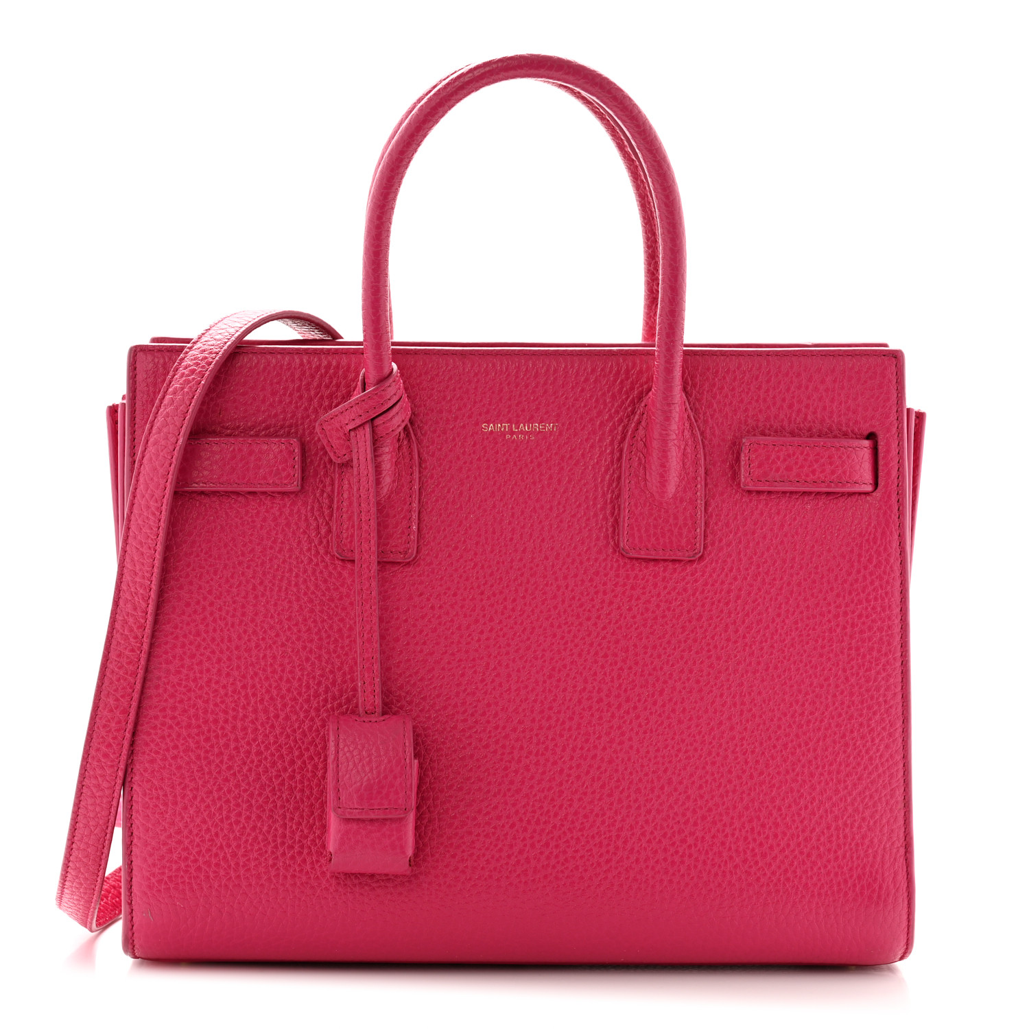 SAINT LAURENT Grained Calfskin Baby Sac De Jour Lipstick