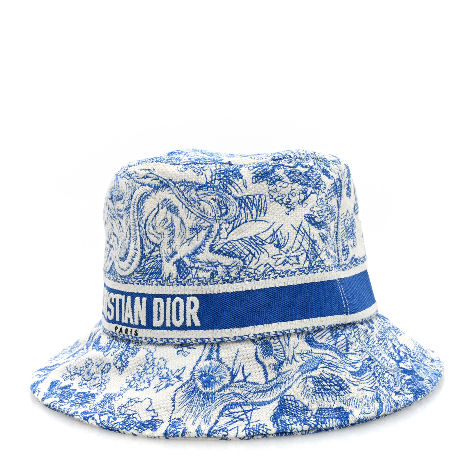 ハット DIOR D-bobby toile de jouy scotland bucket hat narrow brim CHRISTIAN DIOR Canvas Toile de Jouy Sauvage Diorivera D