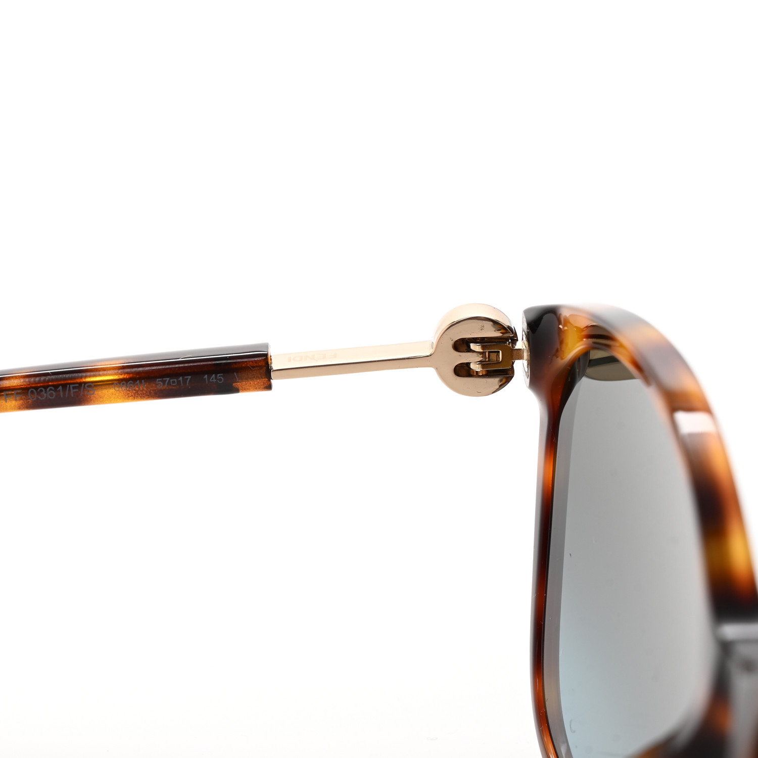 FENDI Acetate F is Fendi Sunglasses FF 0361/F/S Havana