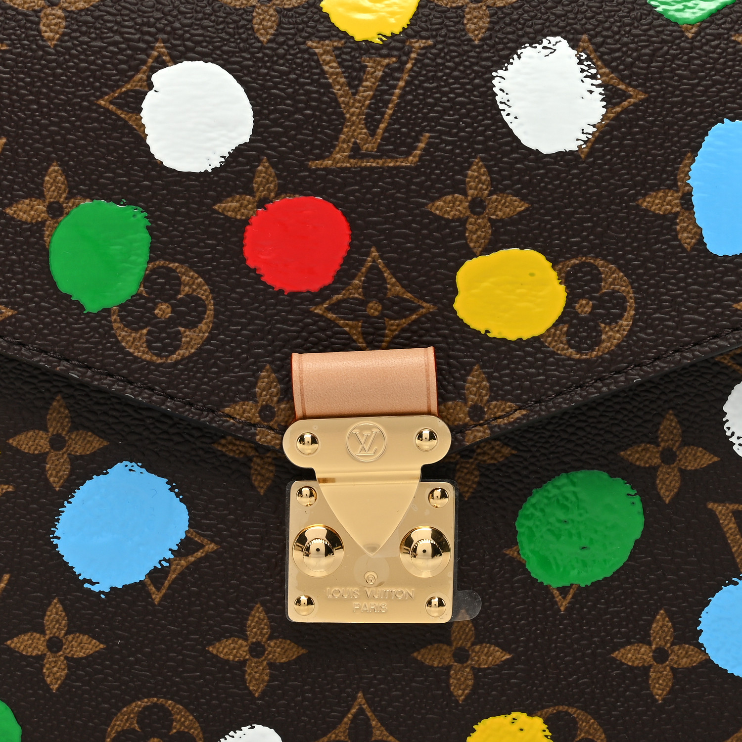 LOUIS VUITTON LV x YK Monogram Dots Pochette Métis 1506606