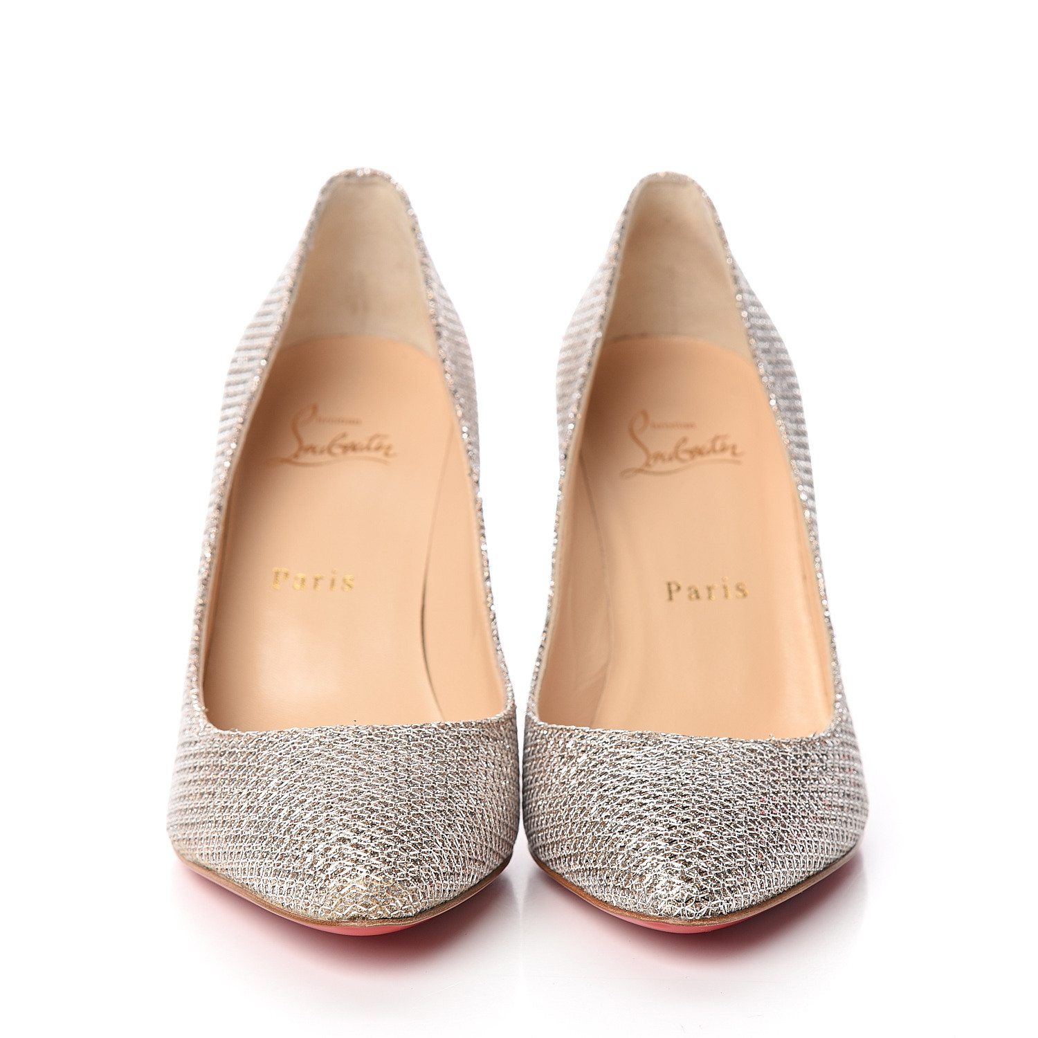CHRISTIAN LOUBOUTIN Glitter Diams Eloise 85 Pumps 37.5