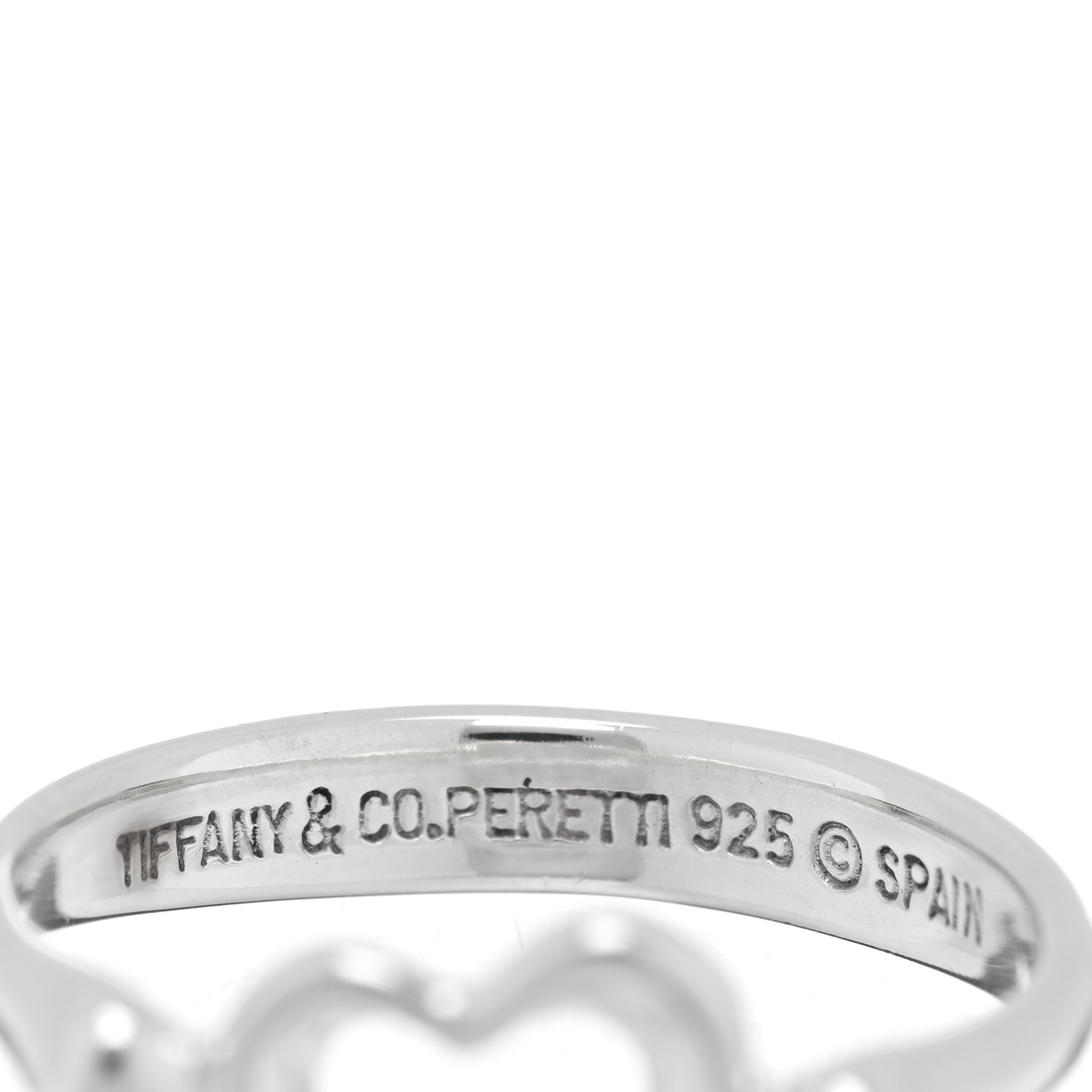 【ユーズド品】TIFFANY　Peretti Open Heart　＊442 ユーズド品】TIFFANY Peretti Open Heart ＊442 - メルカリ