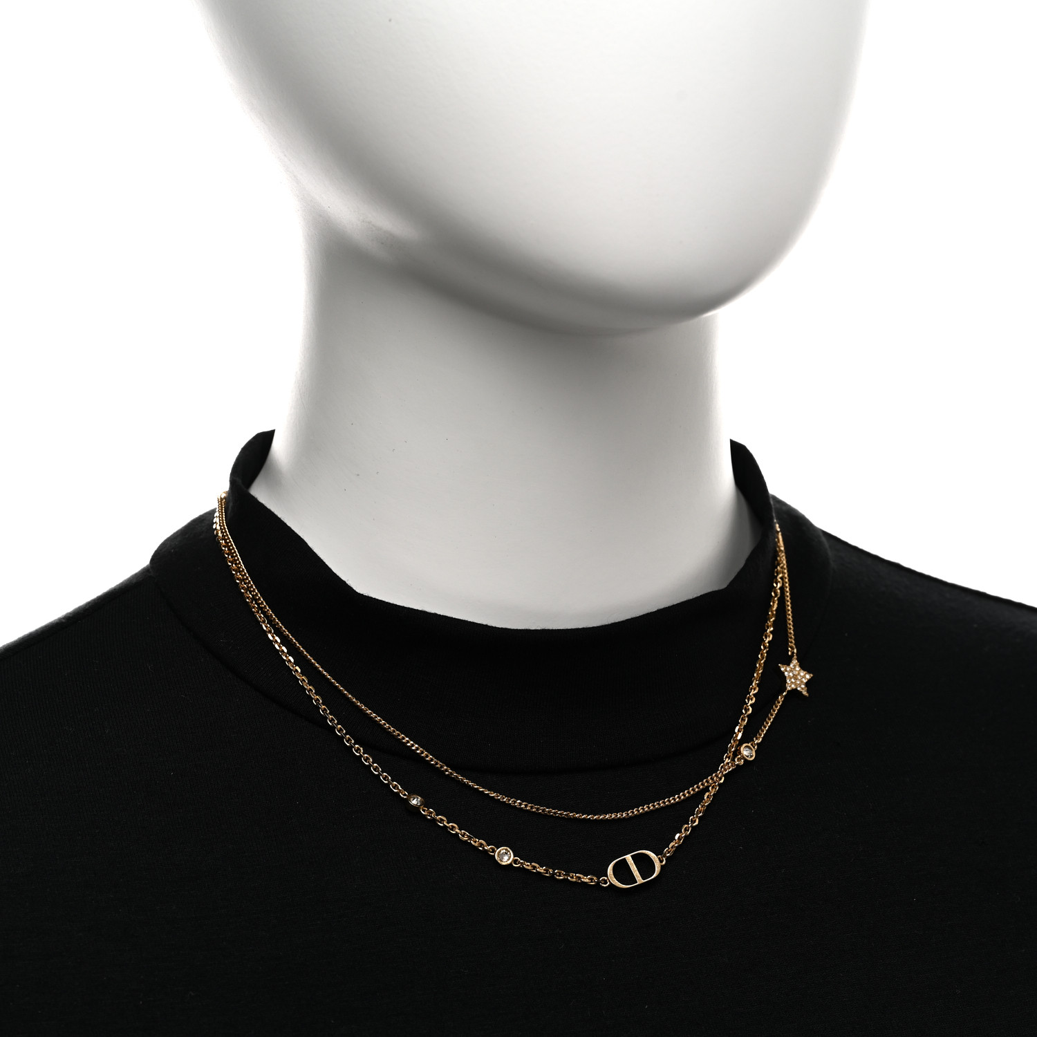 アクセサリー Dior PETIT CD DOUBLE NECKLACE s-l400.jpg