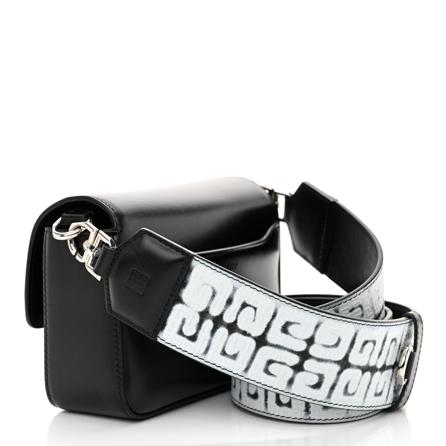 GIVENCHY X CHITO Box Calfskin Graffiti Effect Small 4G