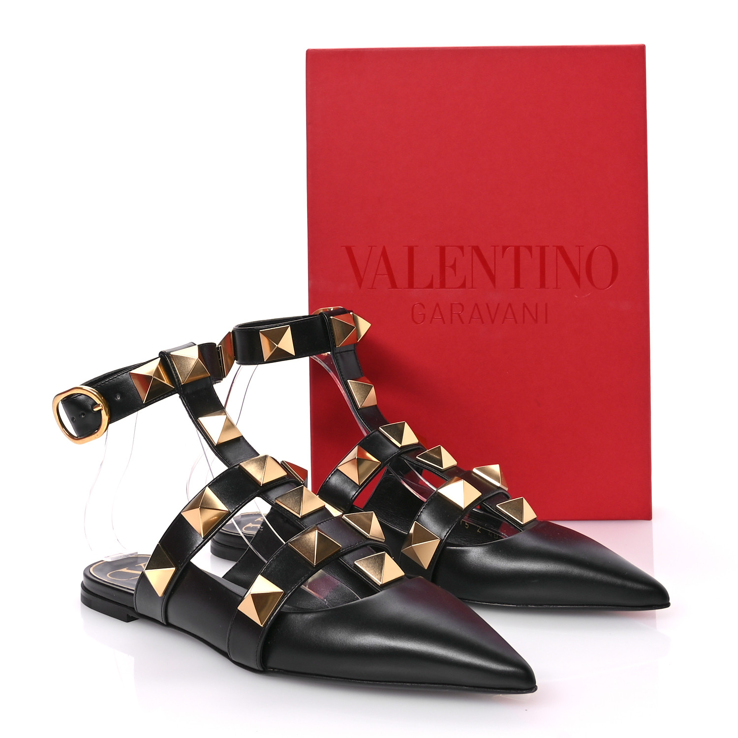 関送込【VALENTINO】Roman Stud レザー ミュール 0400019881548_NERO?wid=600&hei
