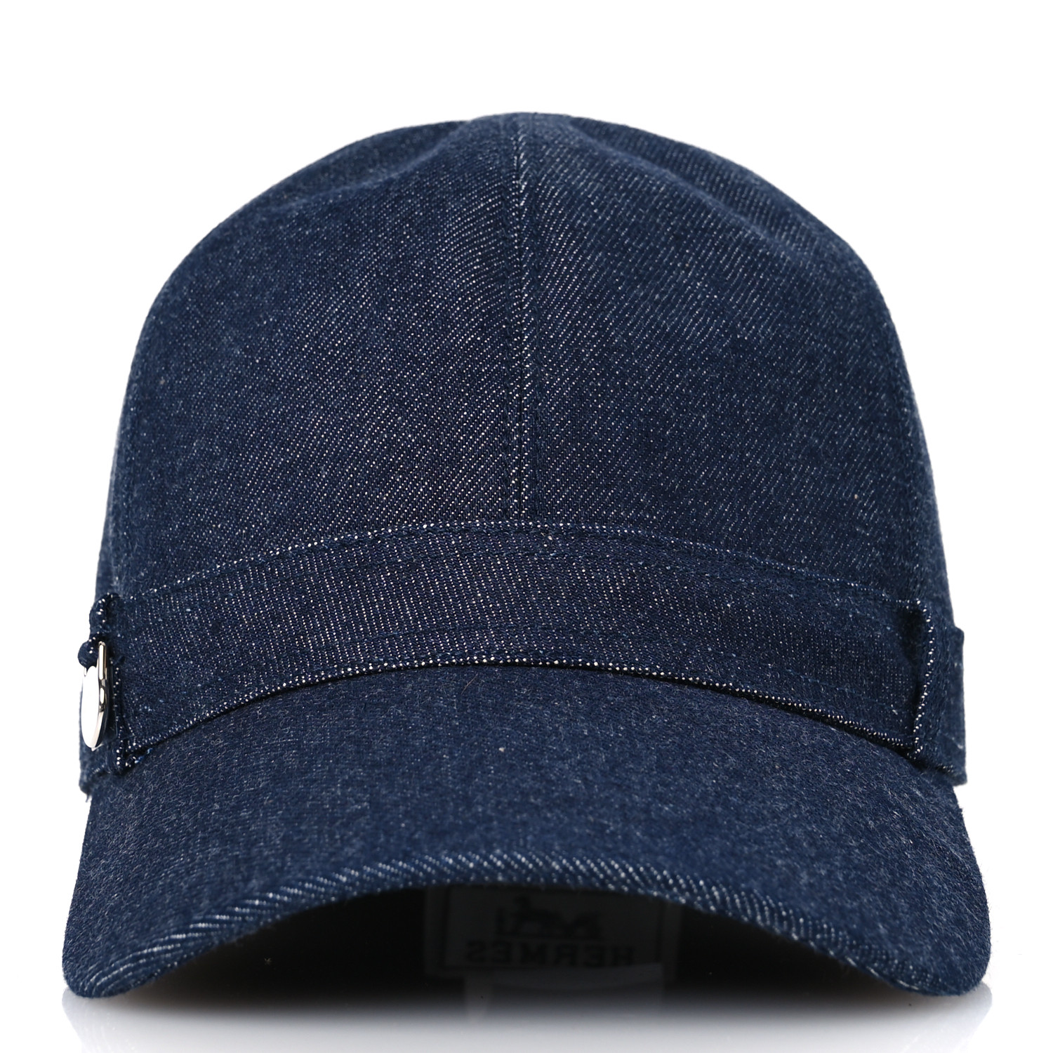 HERMES Denim Joanne Cap Hat 57 Indigo 1639875 | FASHIONPHILE