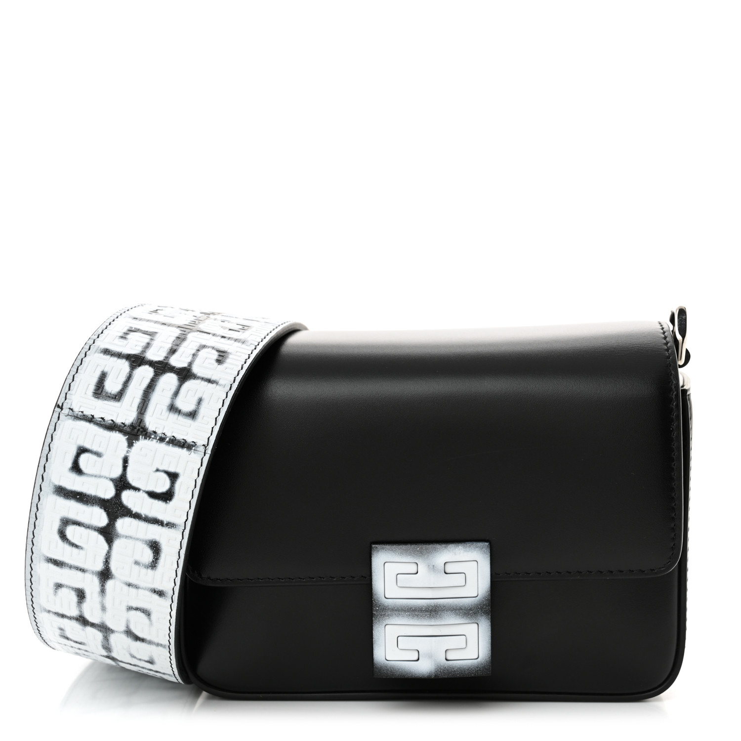 GIVENCHY X CHITO Box Calfskin Graffiti Effect Small 4G