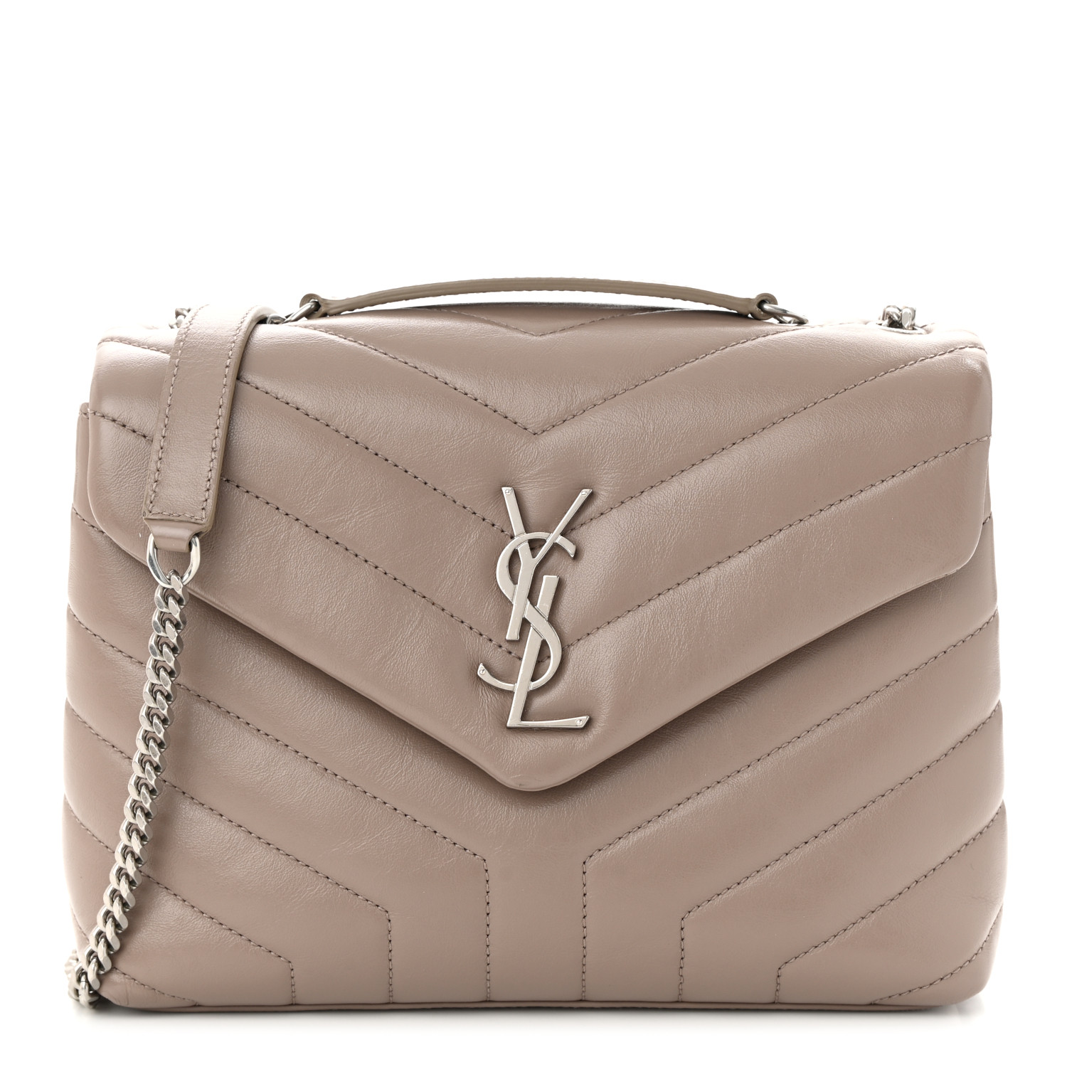 ysl loulou bag taupe