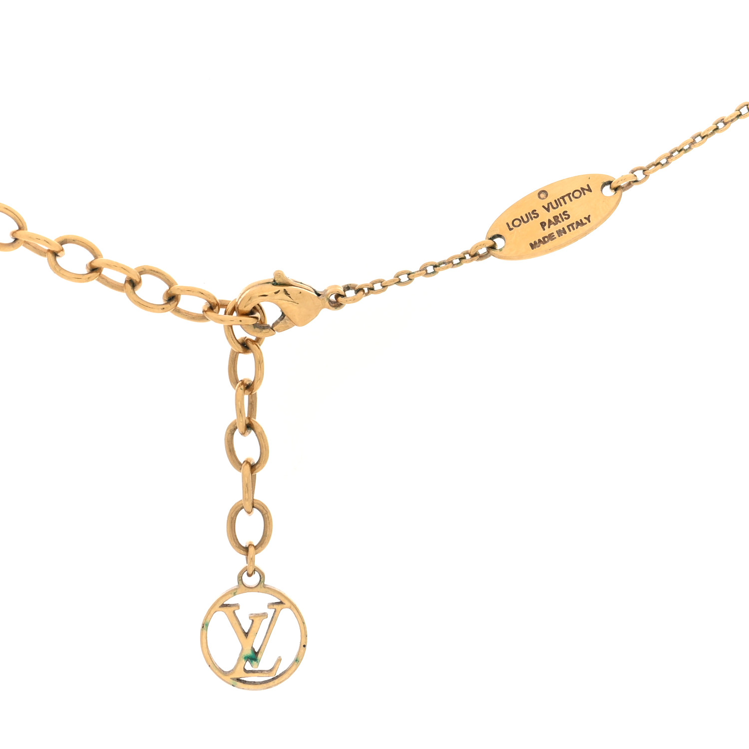 送料込◆希少品♪【LOUIS VUITTON】Louisette ネックレス Gold 6d912dad2cf35f128e84c9637bb70c