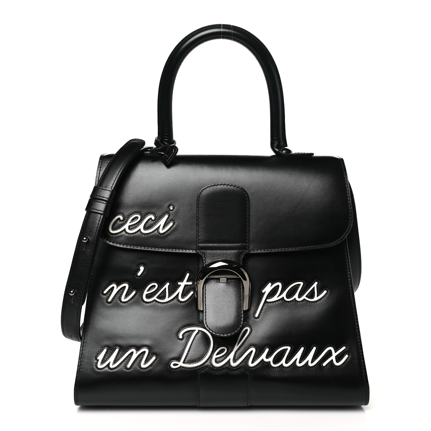 Delvaux★デルヴォー★ルーモア★ L’Humour MM L'Humour MM Black - Top handles