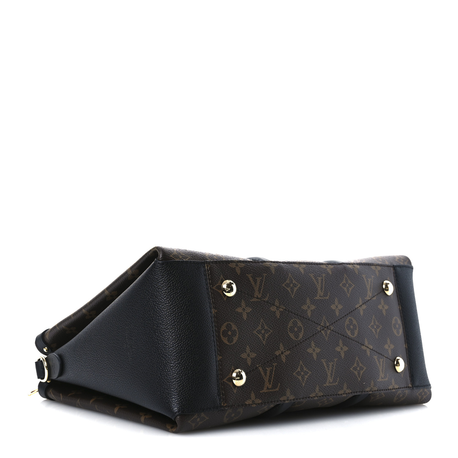 LOUIS VUITTON Monogram Soufflot MM Black 1679293 | FASHIONPHILE