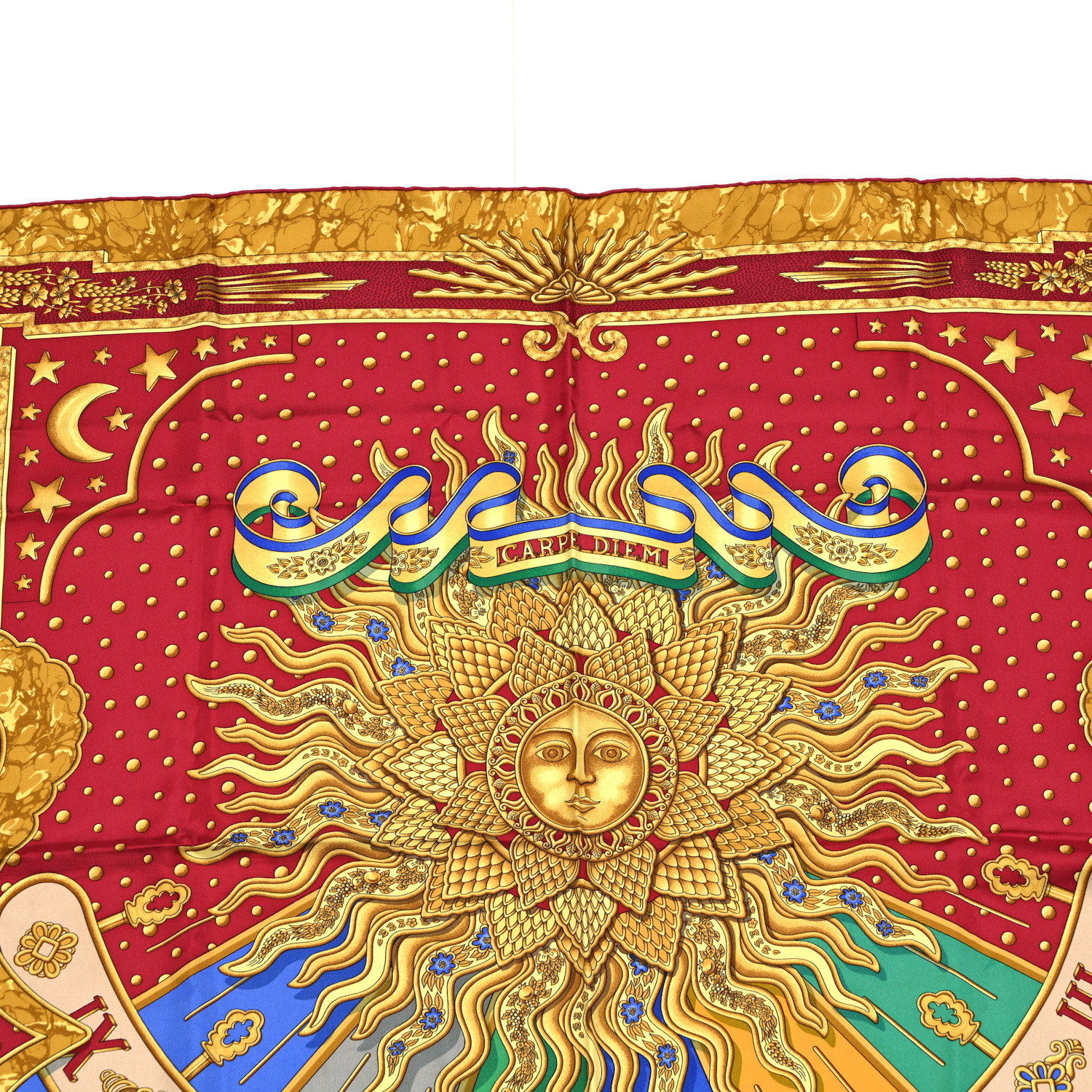 HERMES CARPE DIEM スカーフ　激レア HERMES CARPE DIEM スカーフ 激レア