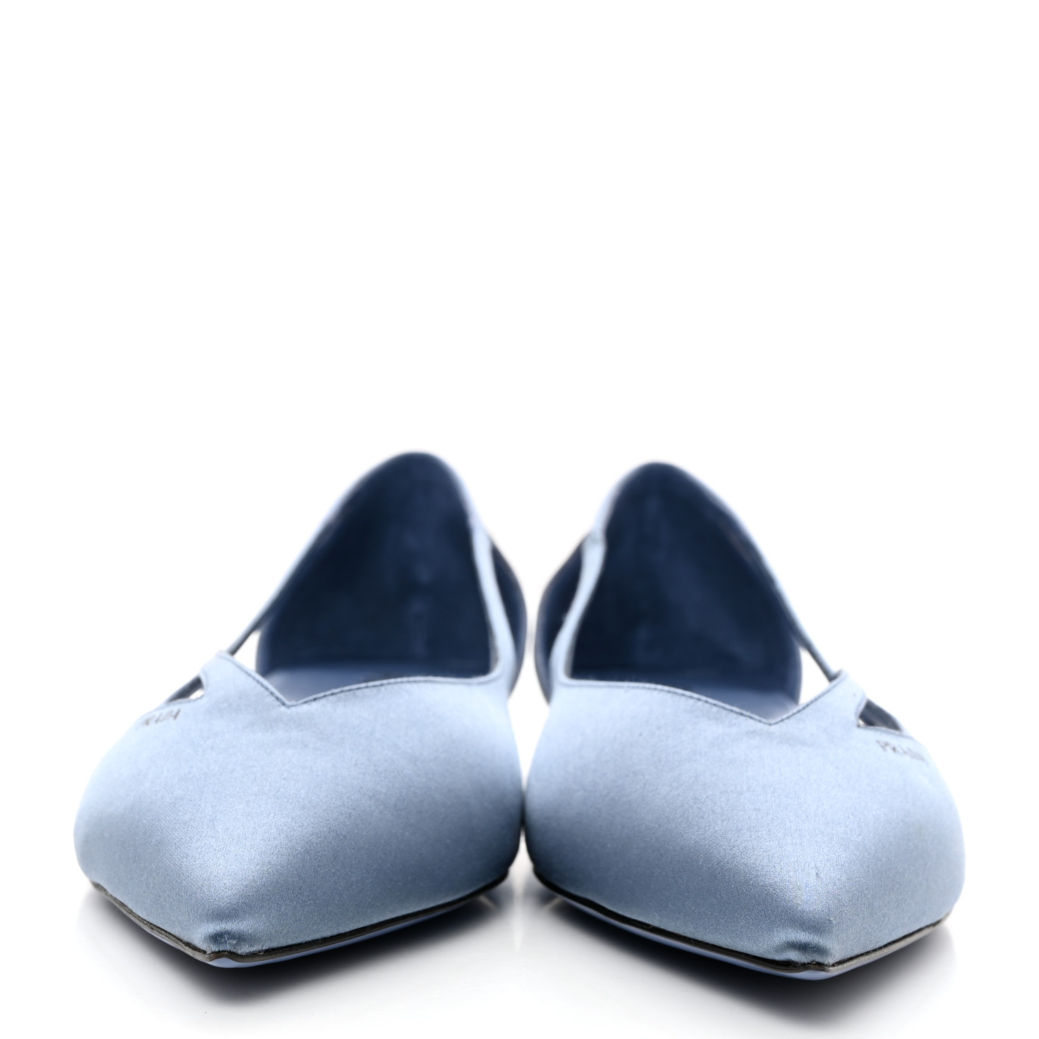 【PRADA】カットアウトサテンバレエフラット Prada Satin Cut-Out Ballerinas | Saks Fifth Avenue