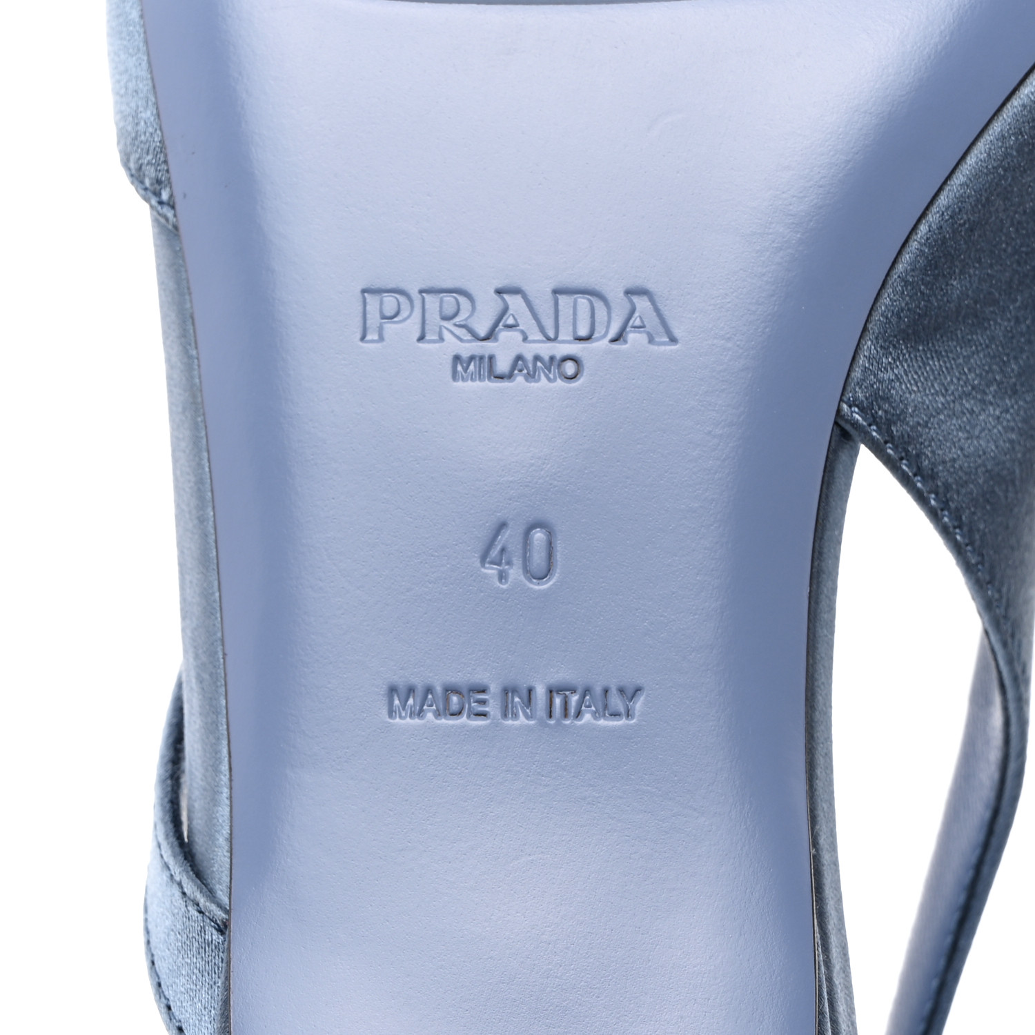 【PRADA】カットアウトサテンバレエフラット Prada Satin Cut-Out Ballerinas | Saks Fifth Avenue