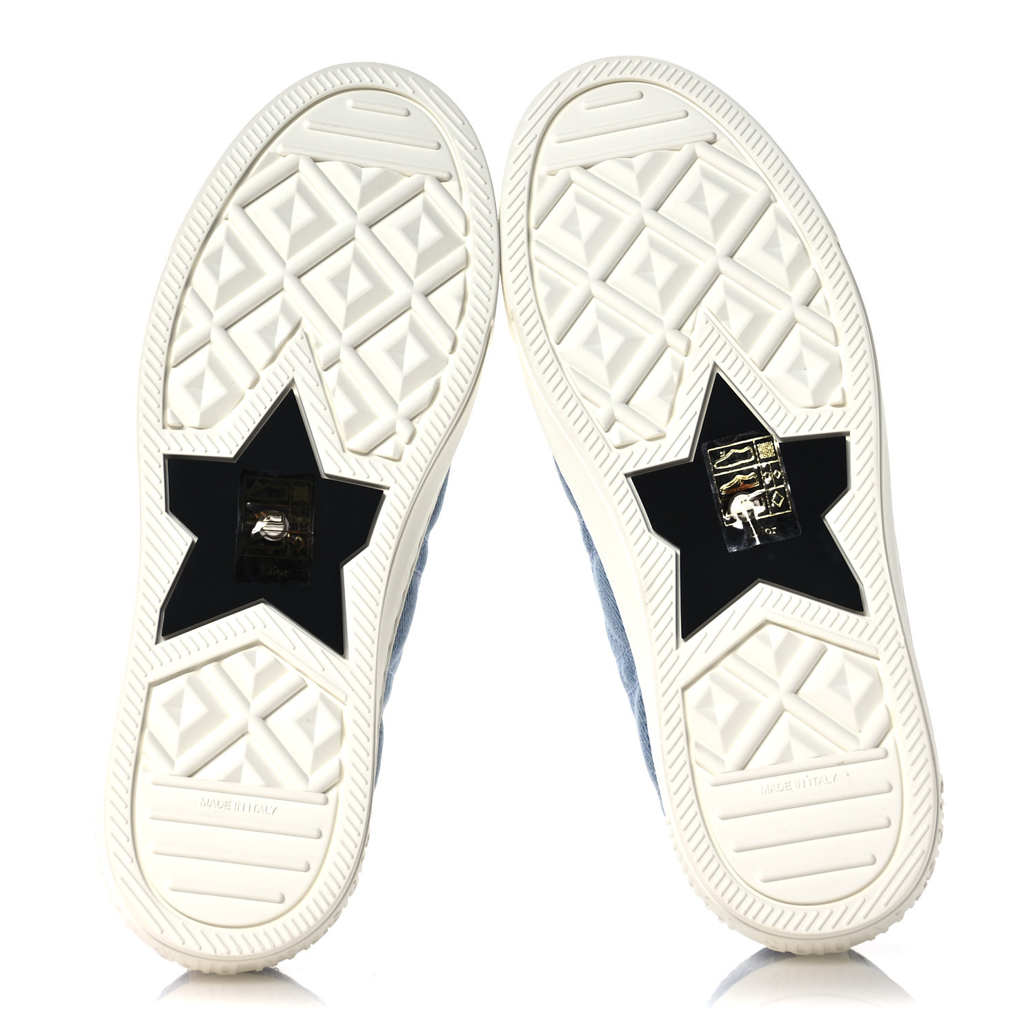 Christian Dior - ディオール/クリスチャンディオール 40 M - CHRISTIAN DIOR Denim Cannage Walk'N'Dior Low Top Sneakers 36
