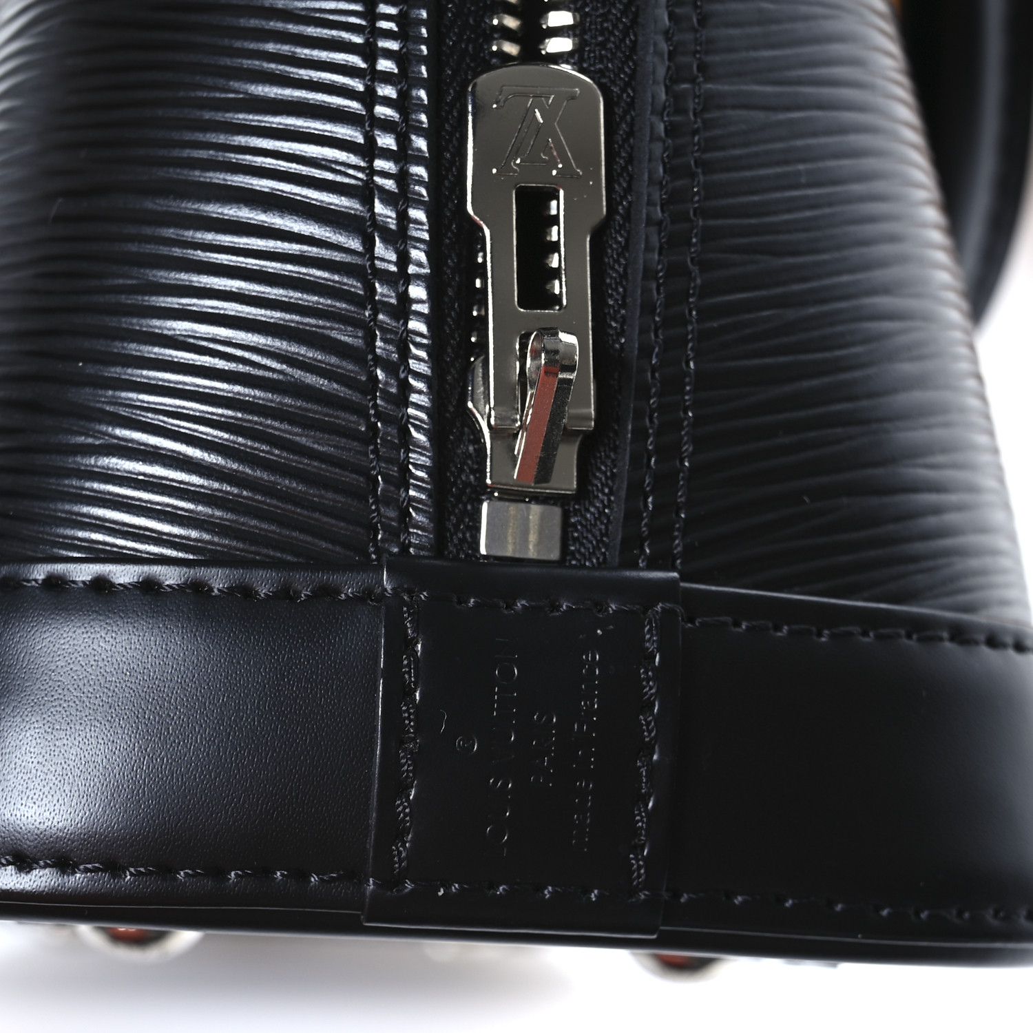 LOUIS VUITTON Epi Jacquard Alma BB Black 1671356 | FASHIONPHILE