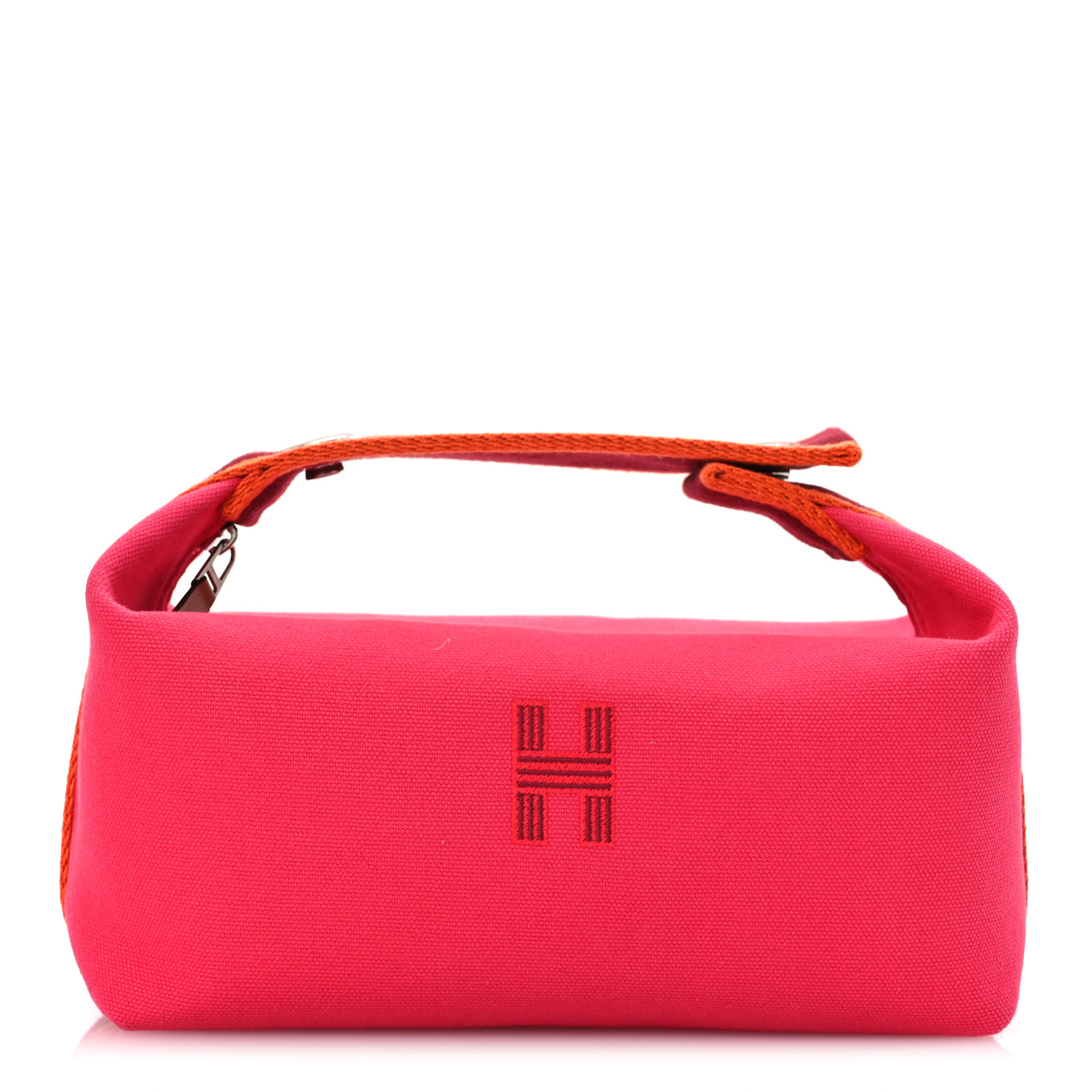 入手困難【HERMES】Small Bride-A-Brac Case Canvas & Hibiscus HERMES Canvas Small Bride-A-Brac Pouch Hibiscus 1678437