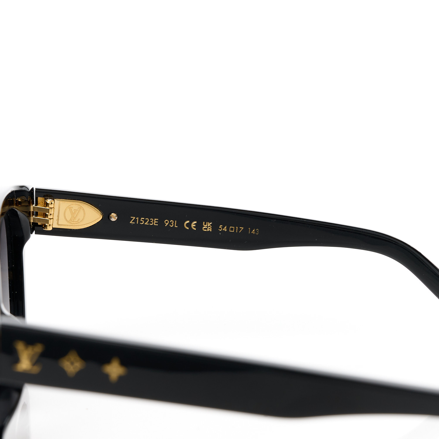 LOUIS VUITTON Acetate My Monogram Square Sunglasses Z1523E