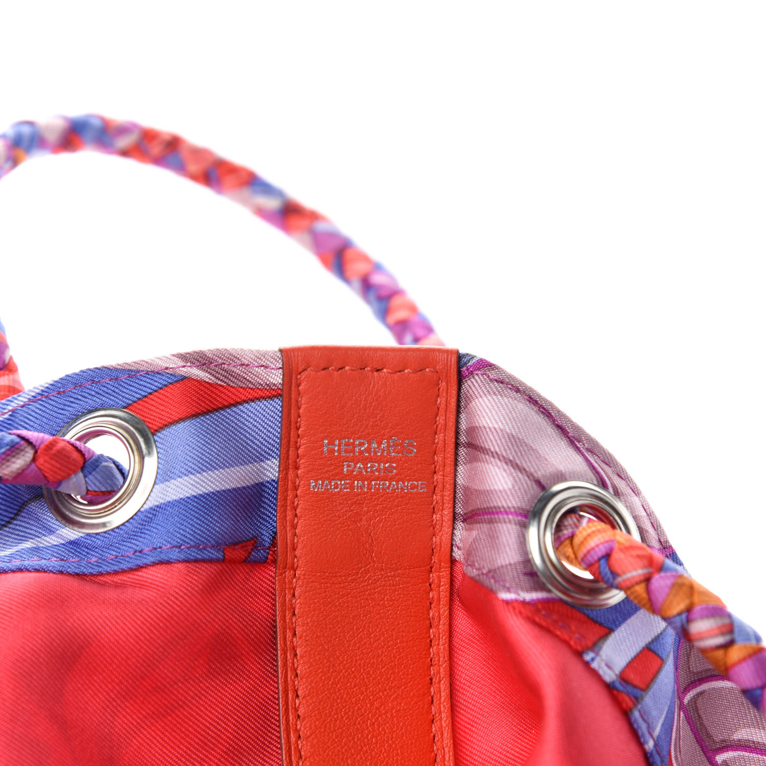 HERMES Silk Swift Flamingo Party Soie Cool Capucine 768968