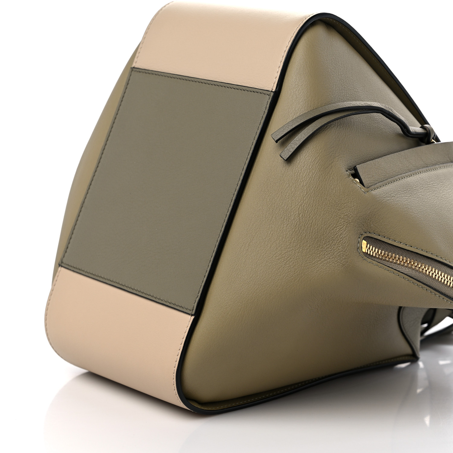 LOEWE Calfskin Small Hammock Shoulder Bag Clay Green Dusty