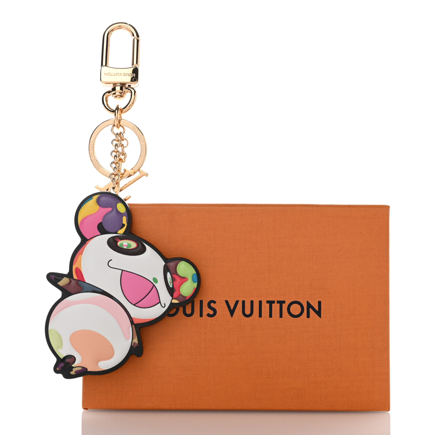 【コラボitem★】Louis Vuitton チャーム Superflat Panda Louis Vuitton x Takashi Murakami Superflat Panda Bag Charm