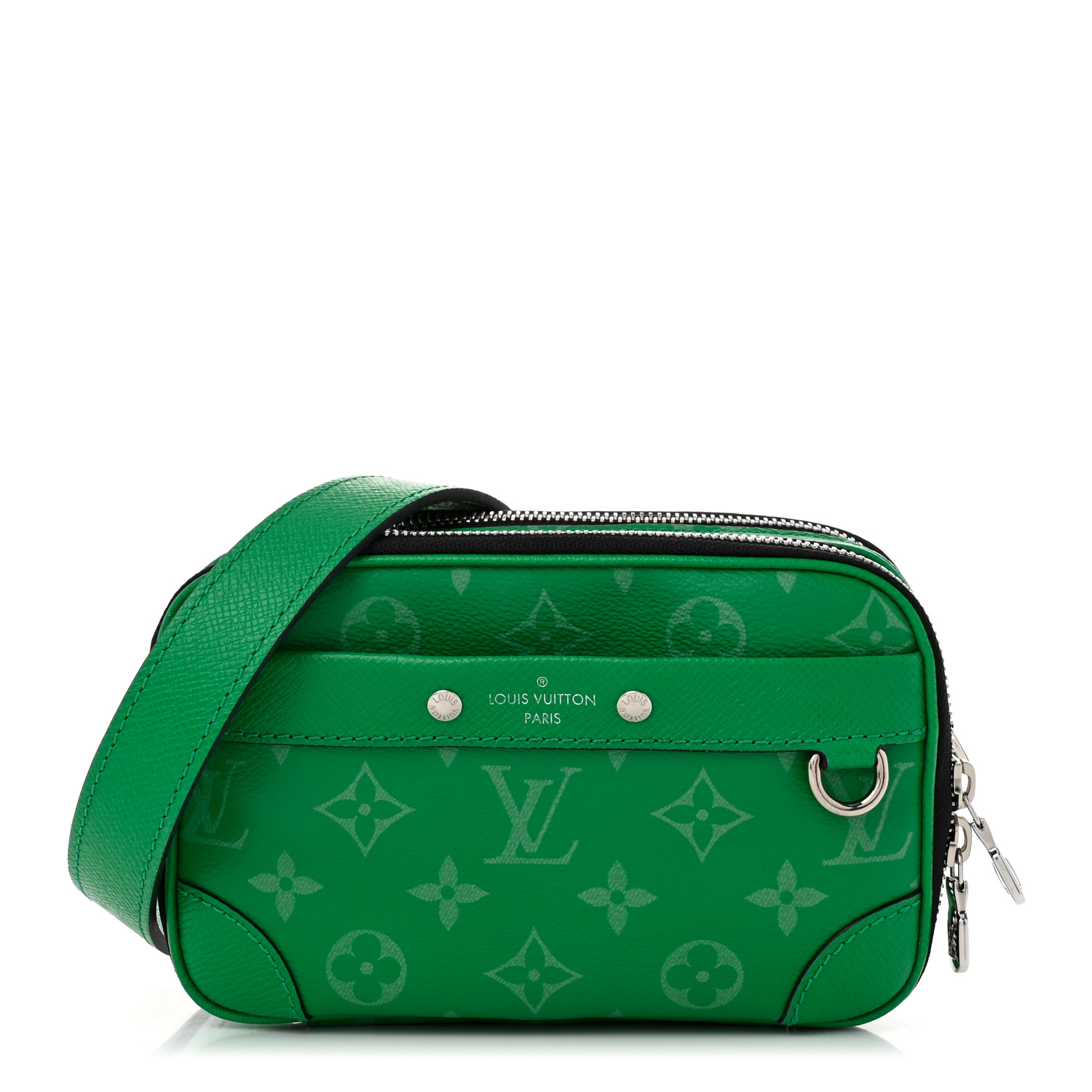 LOUIS VUITTON Taigarama Alpha Wearable Wallet Cactus Green
