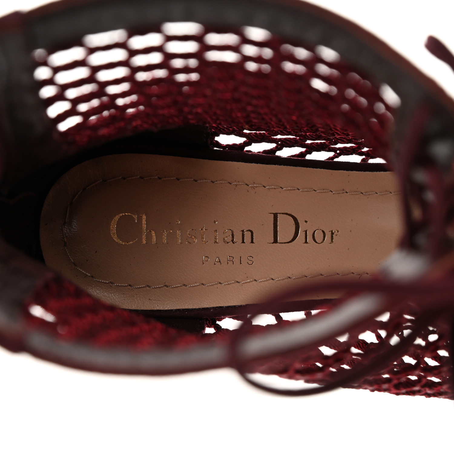 CHRISTIAN DIOR Suede Resille Naughtily-D 30mm Ankle Boots