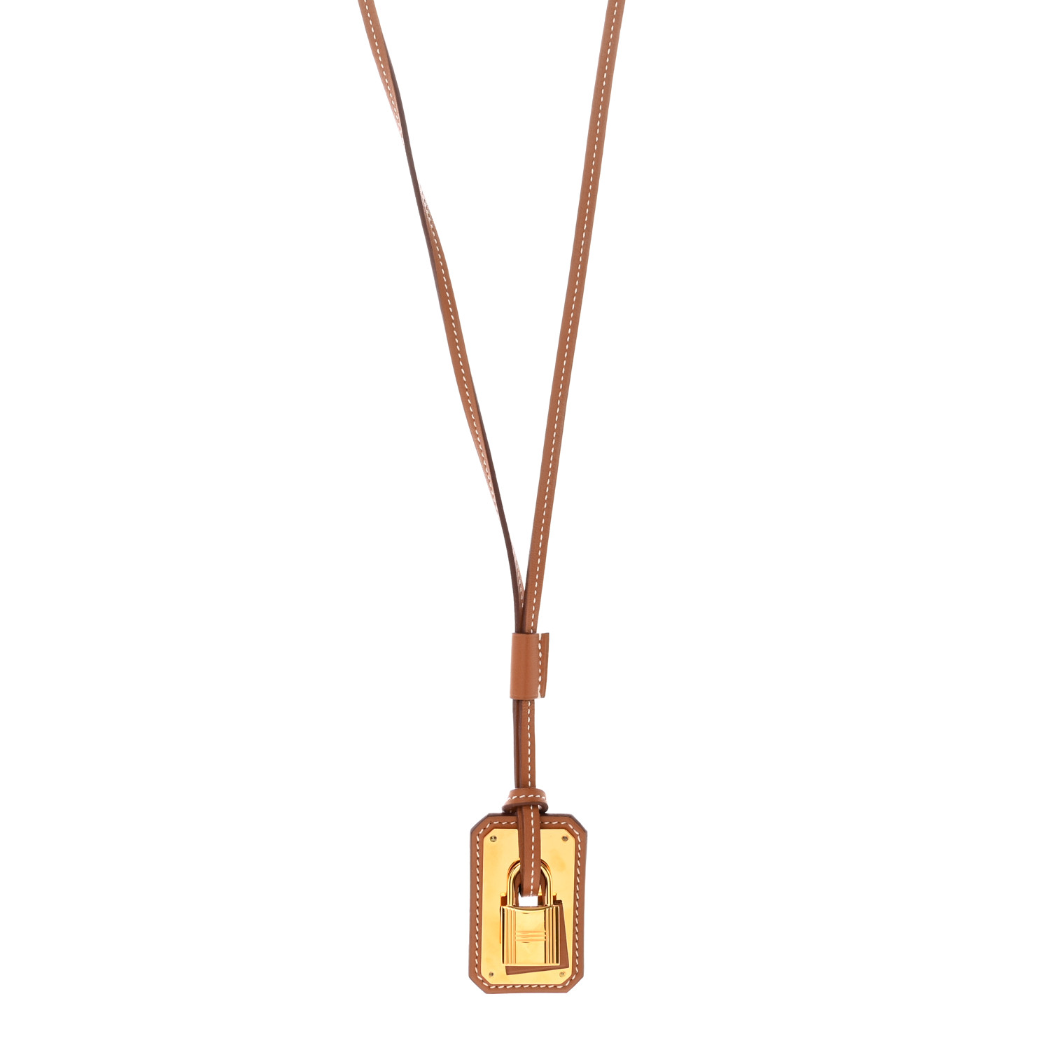 【HERMES】★Pendentif O'Kelly, grand modele ネックレス HERMES Swift Large O'Kelly Pendant Necklace Black 885838