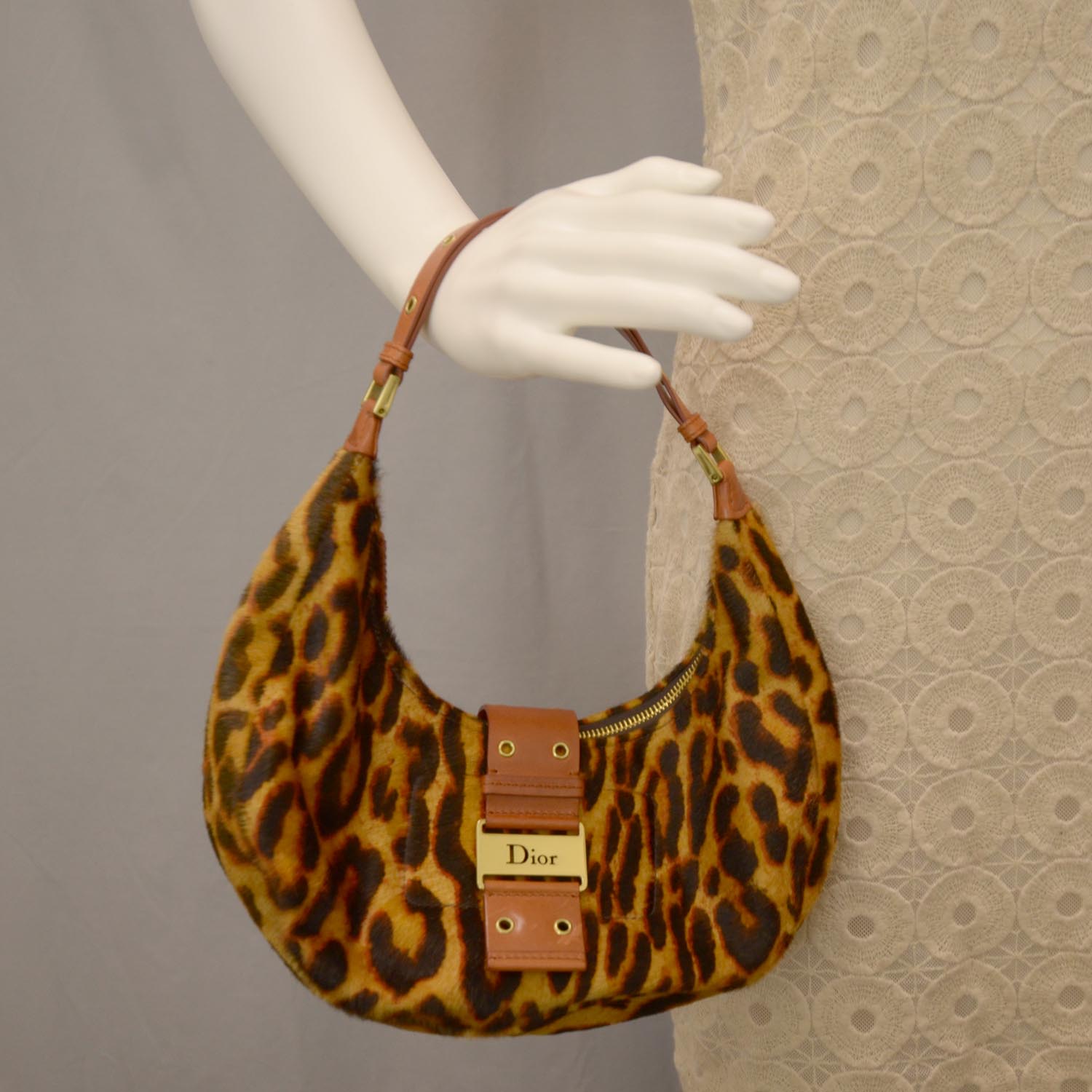 バッグ Dior street chic unborn carf leopard bag Dior Street Chic Hobo Leopard Print Pony-hair Calfskin – Luxbags