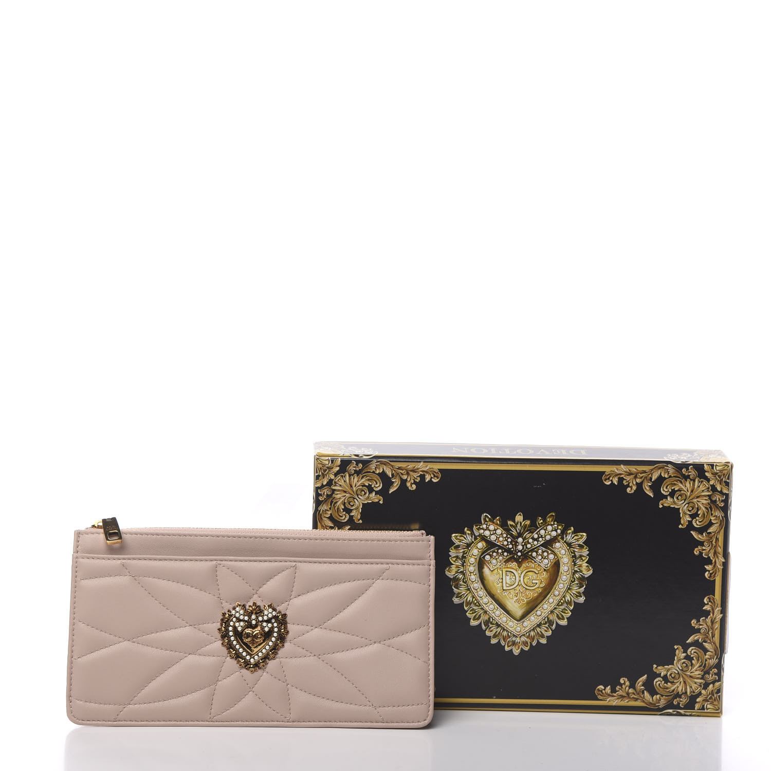 Dolce & Gabbana 'Devotion’ card holder Devotion credit card holder in Black for Women