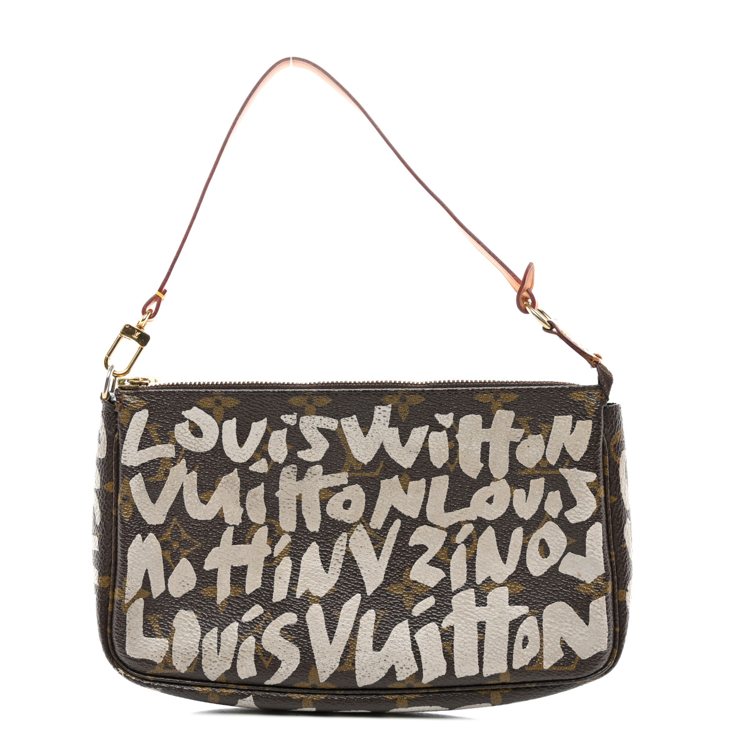 Louis Vuitton グラフィティポーチ ルイ・ヴィトン LOUIS VUITTON Monogram Graffiti Pochette Accessories Silver
